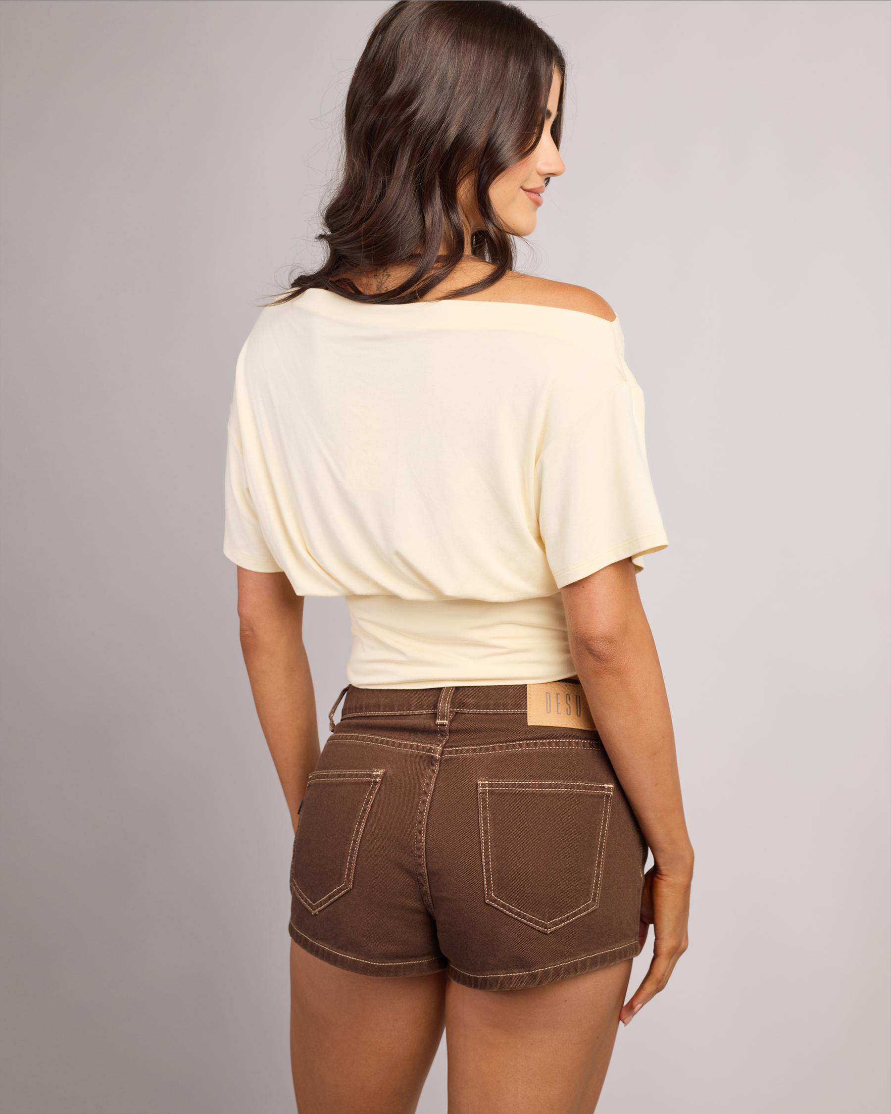 South Beach Micro Denim Shorts