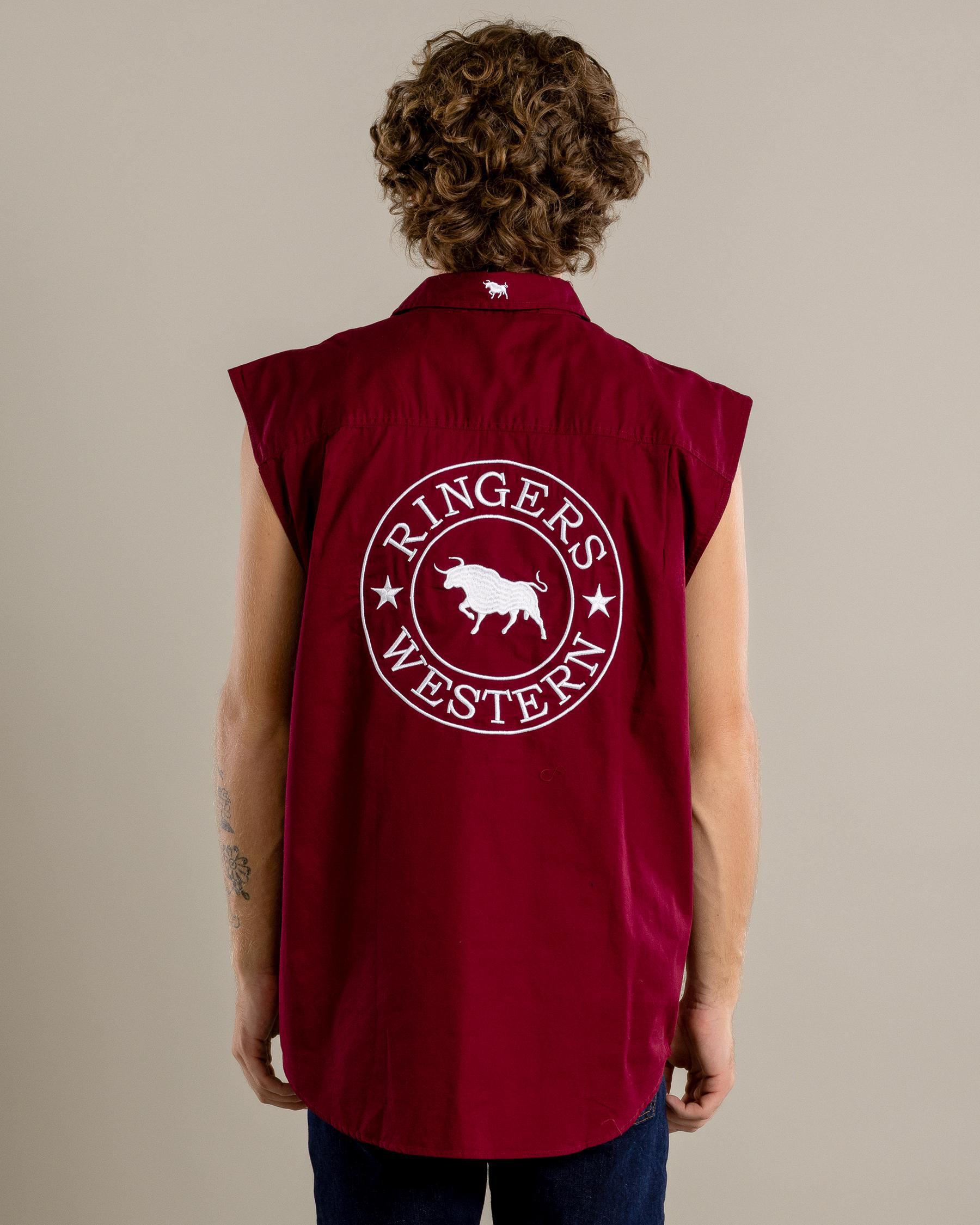 Hawkeye Sleeveless Work Shirt