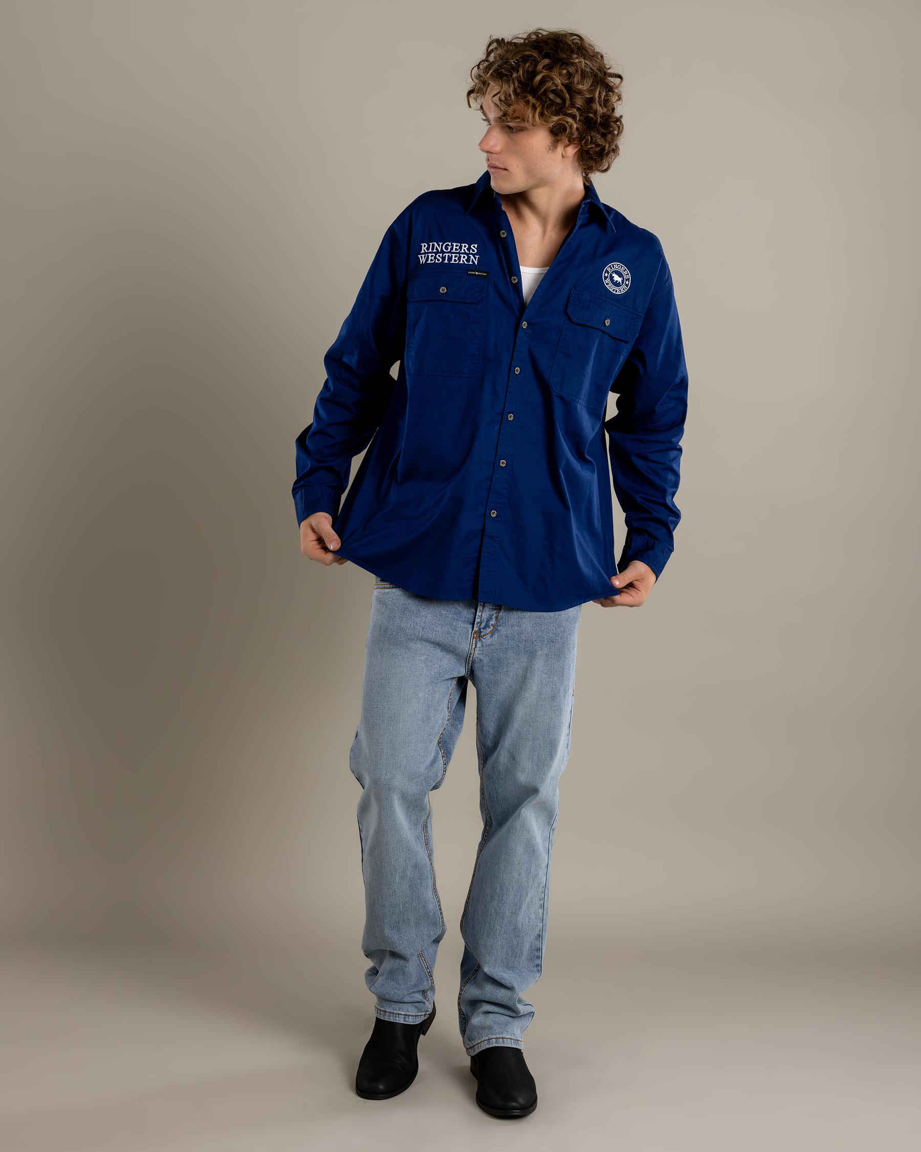 Hawkeye Long Sleeve Work Shirt