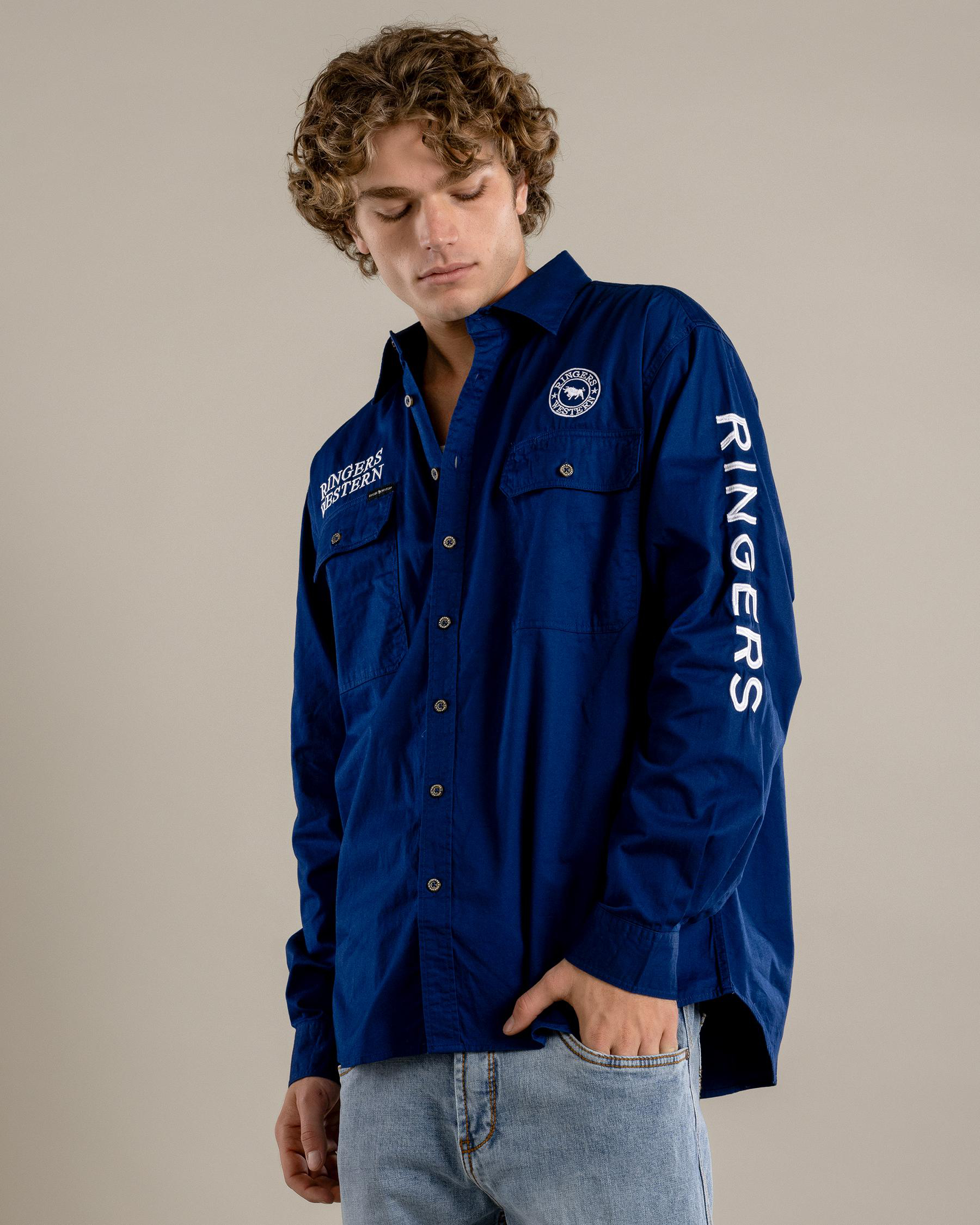 Hawkeye Long Sleeve Work Shirt