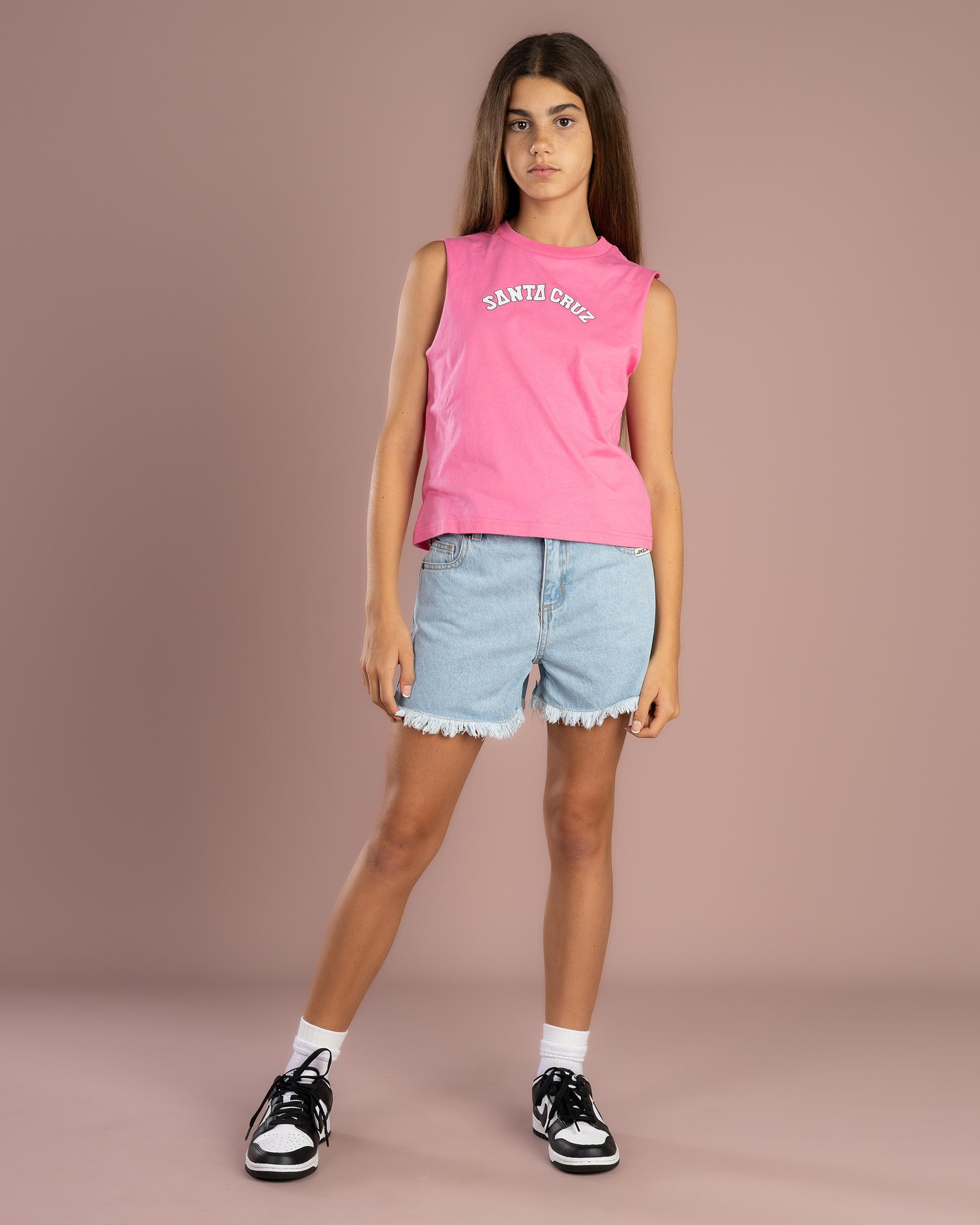 Field Strip Centre Muscle Tank Top