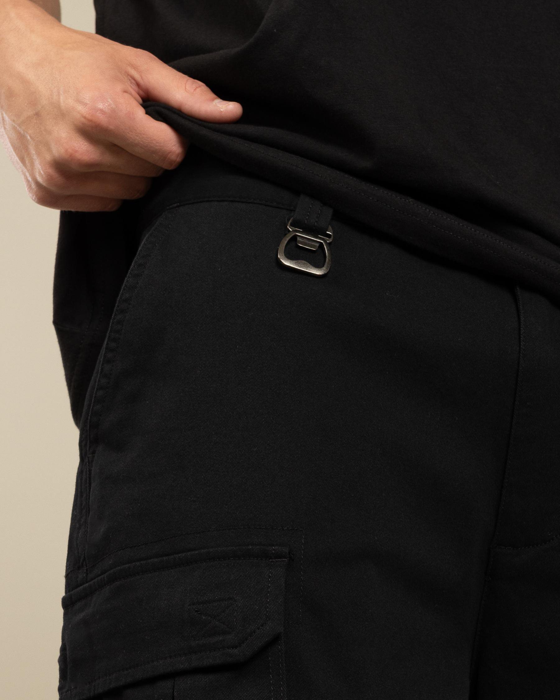 Snagged Cargo Shorts