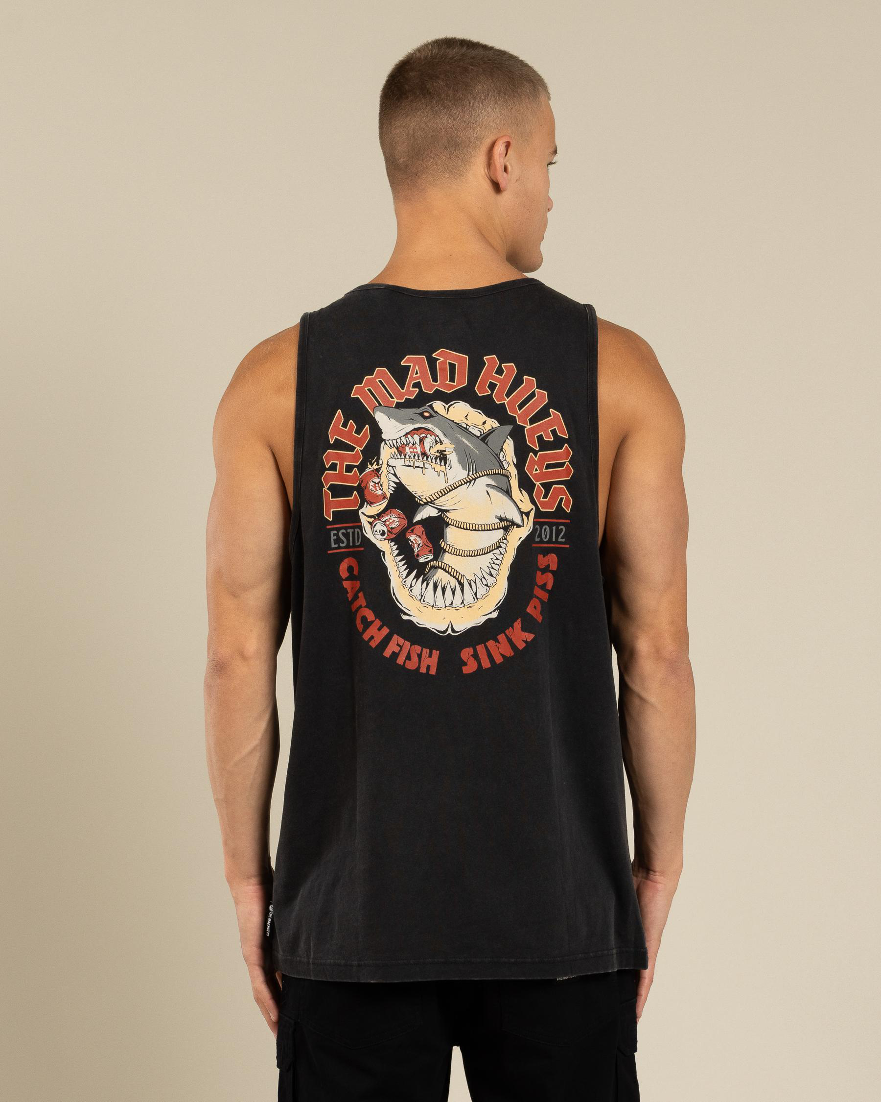 Shark Tins Singlet
