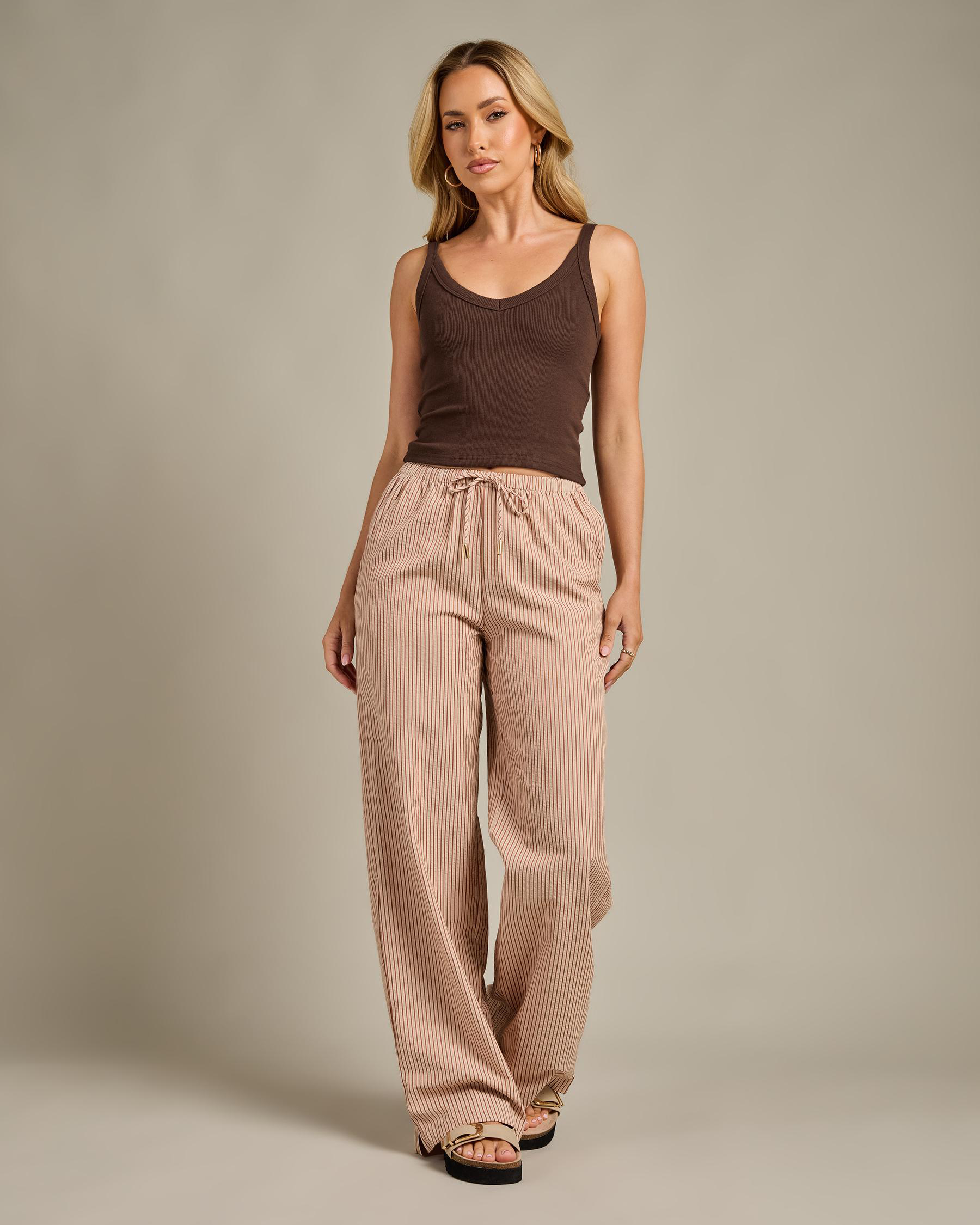 Basic V Neck Tank Top