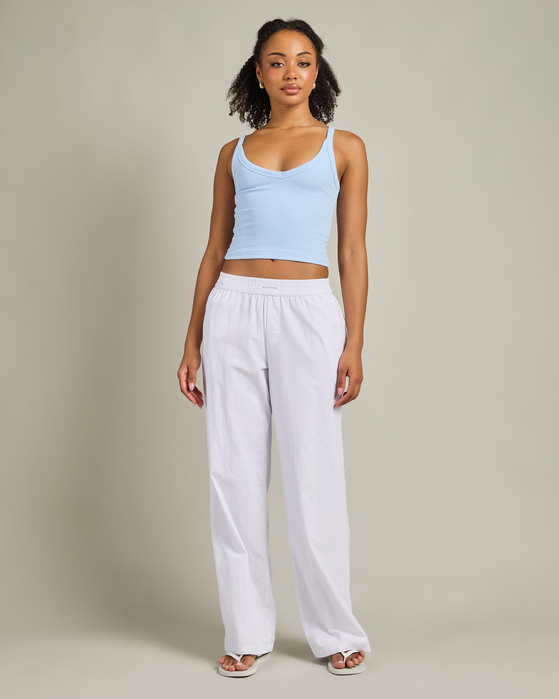 Basic V Neck Tank Top