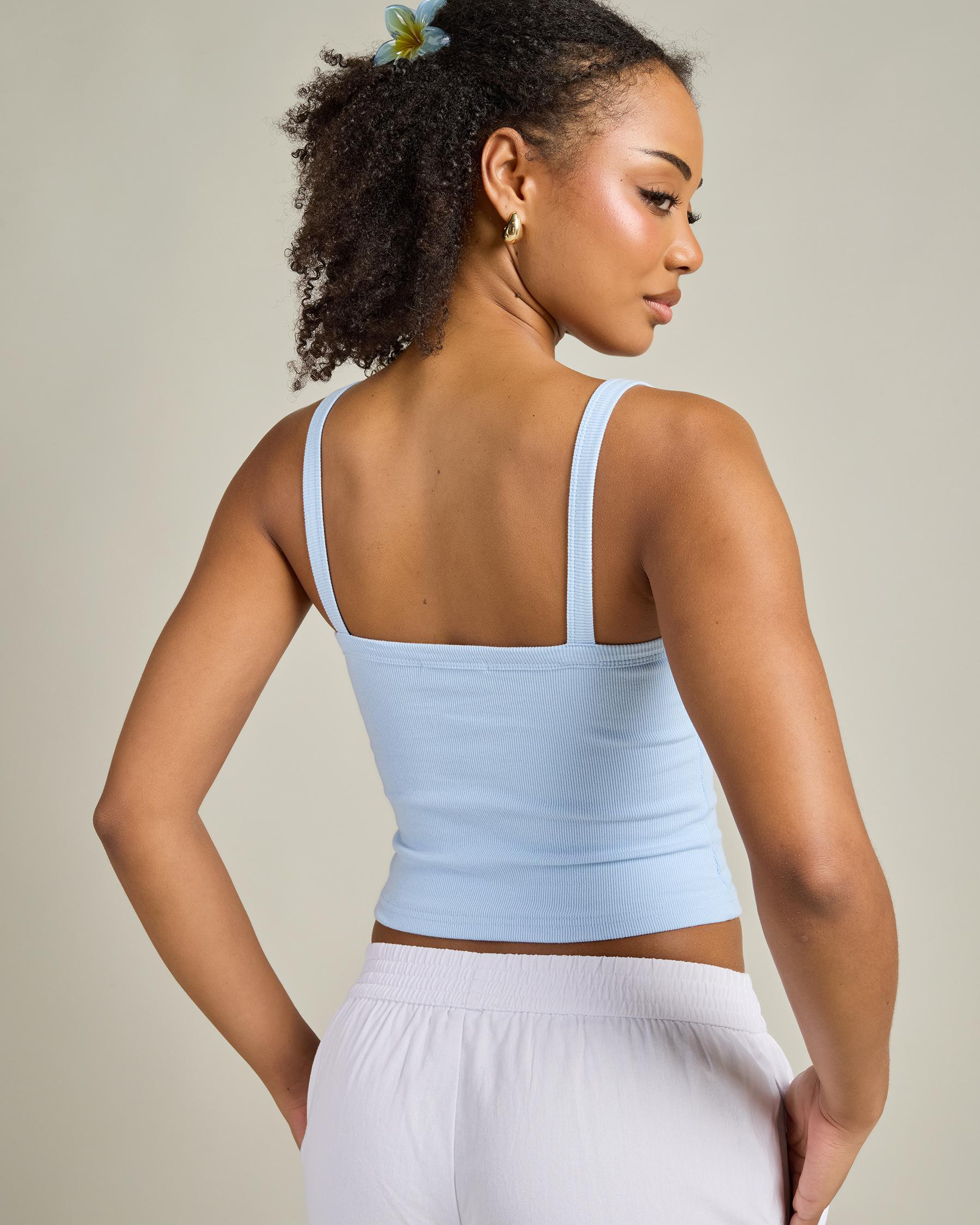 Basic V Neck Tank Top