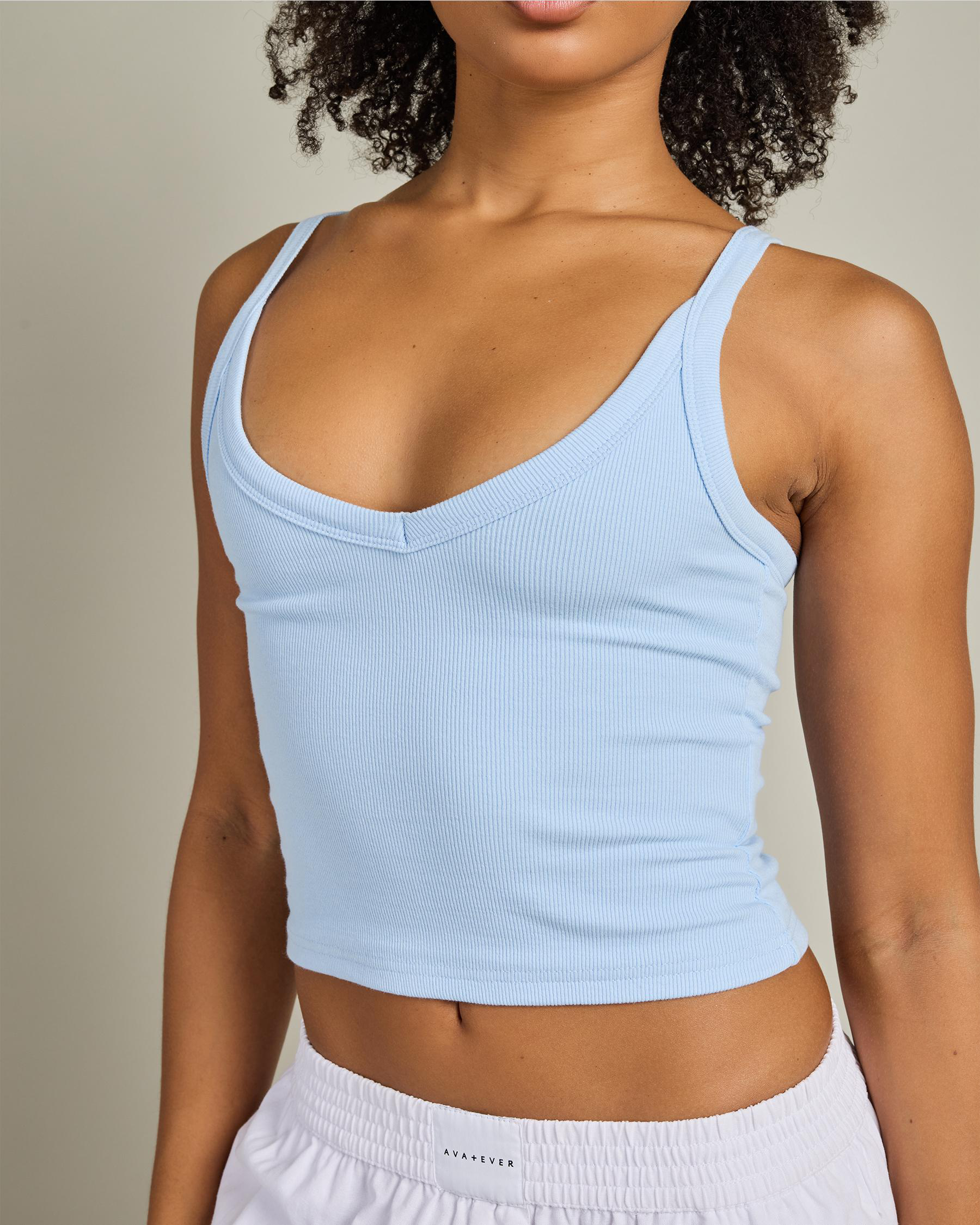 Basic V Neck Tank Top