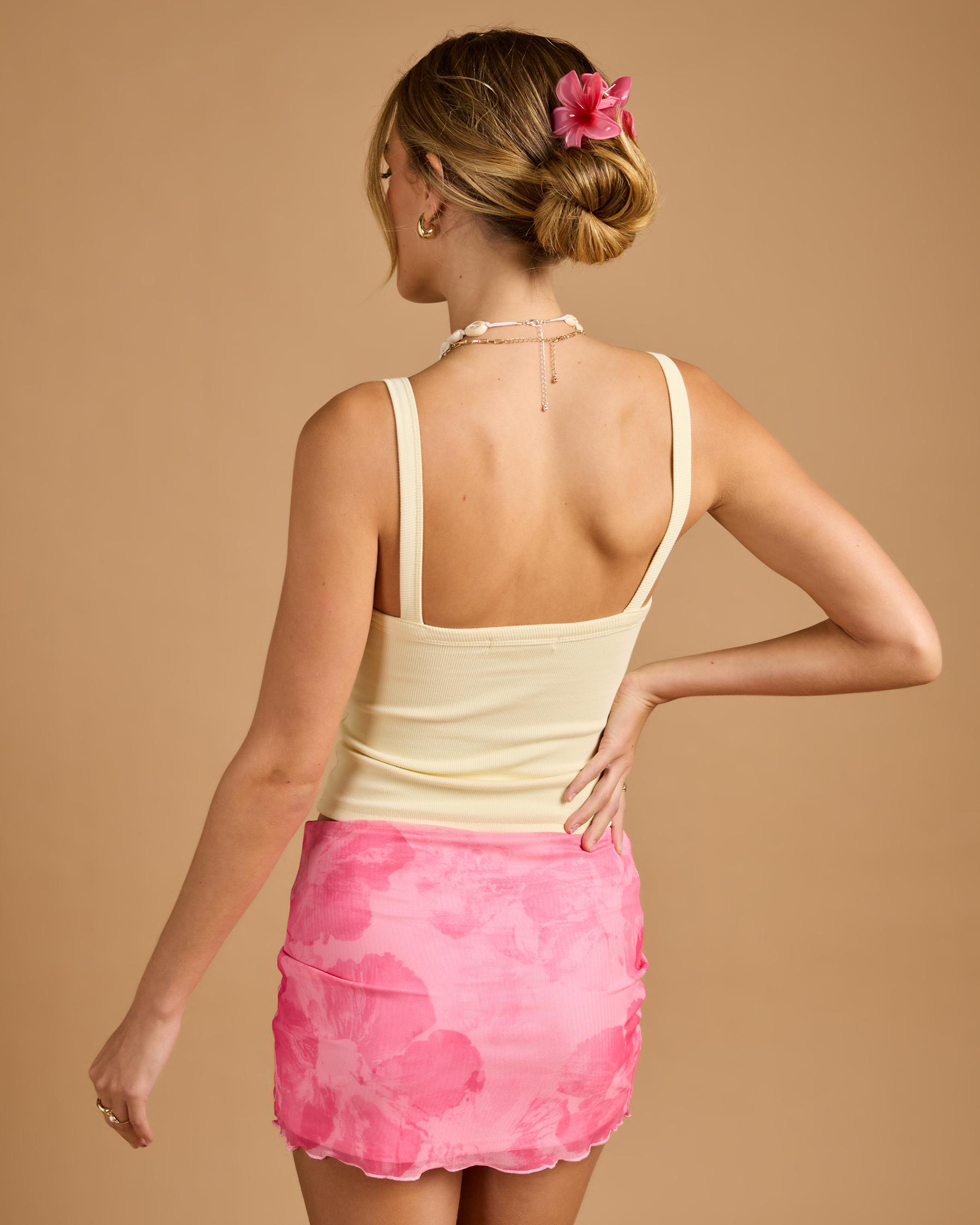 Basic V Neck Tank Top