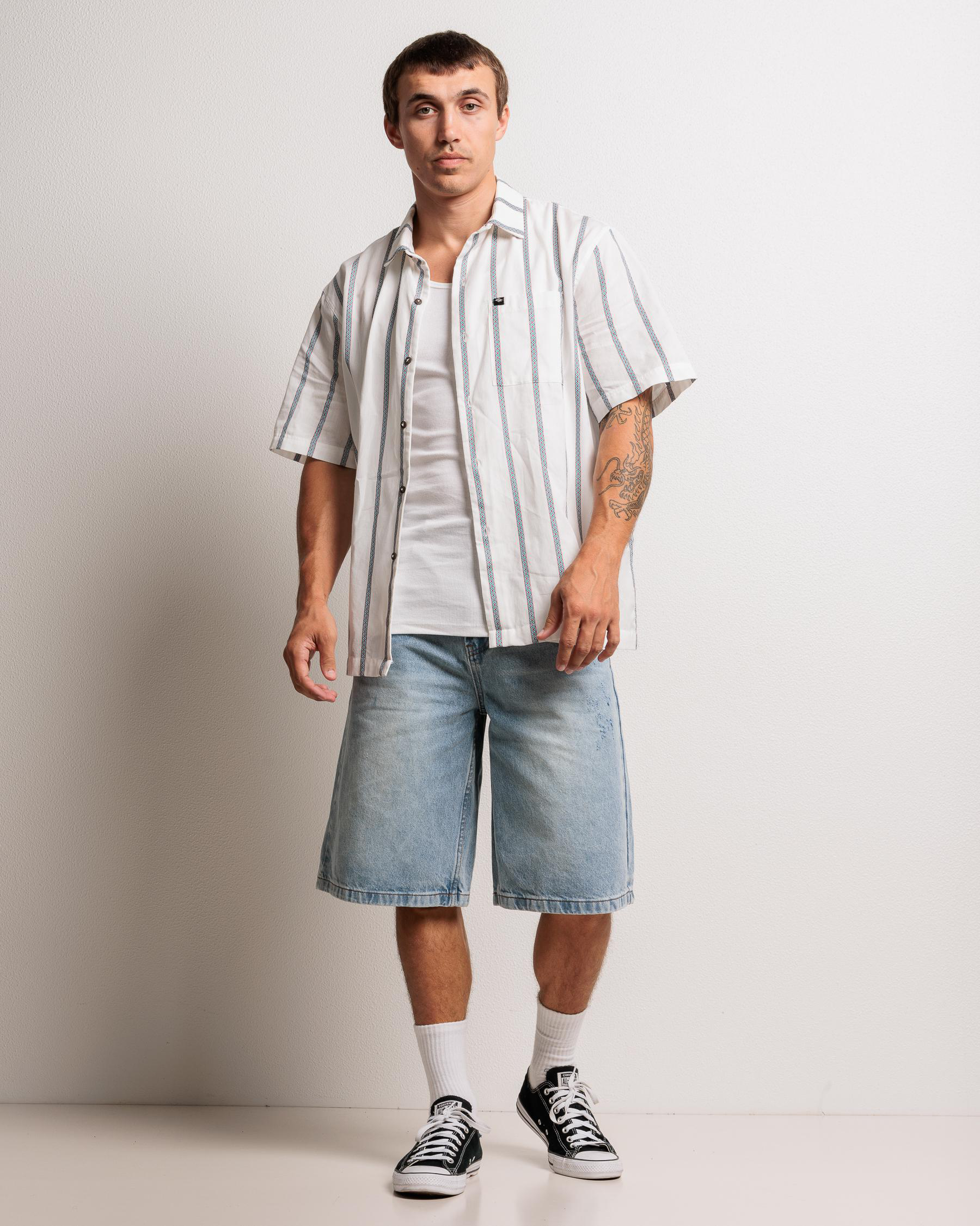 Classic Surf Stripe Short Sleeve Shirt