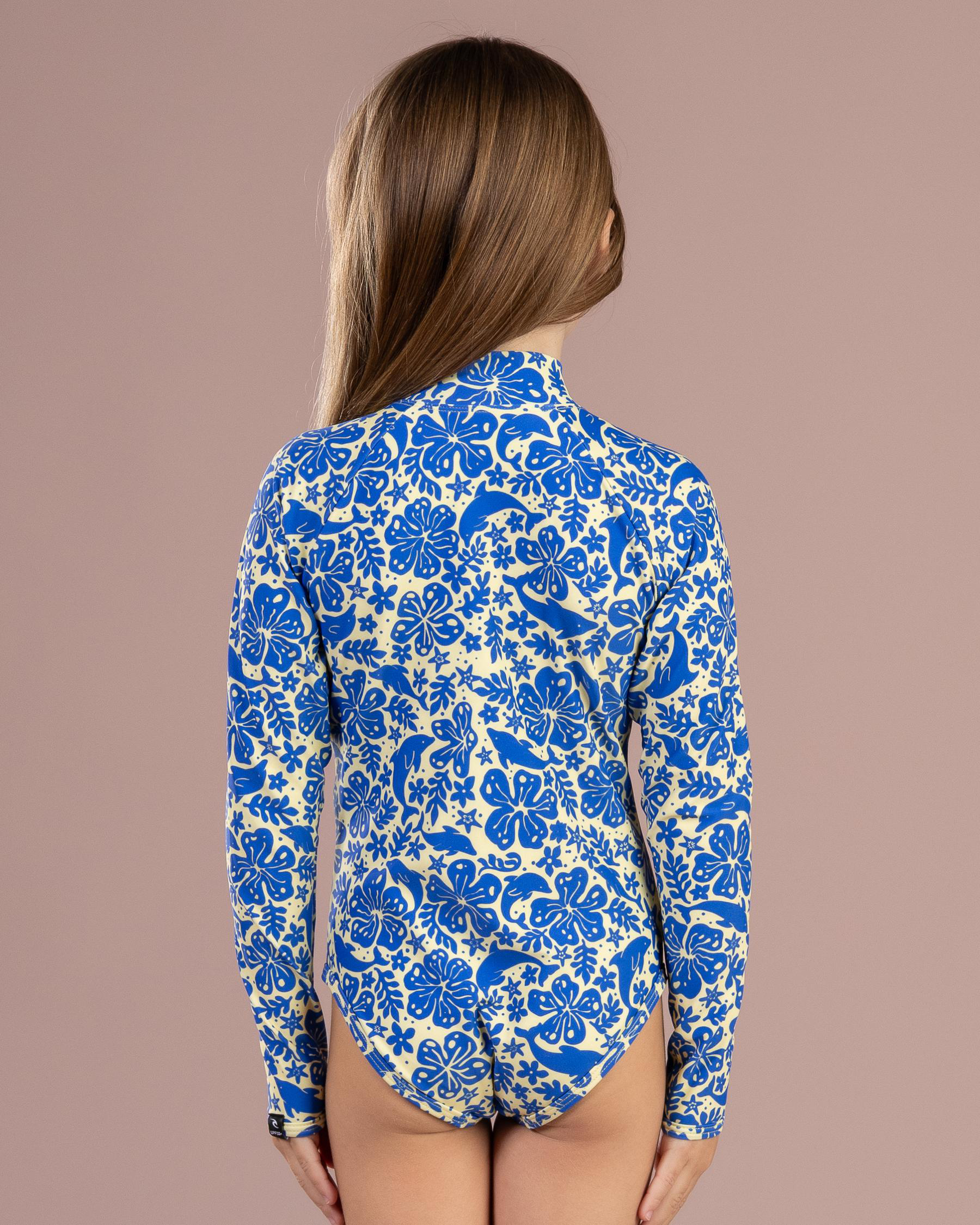 Toddlers' Sun and Swells Long Sleeve Surfsuit