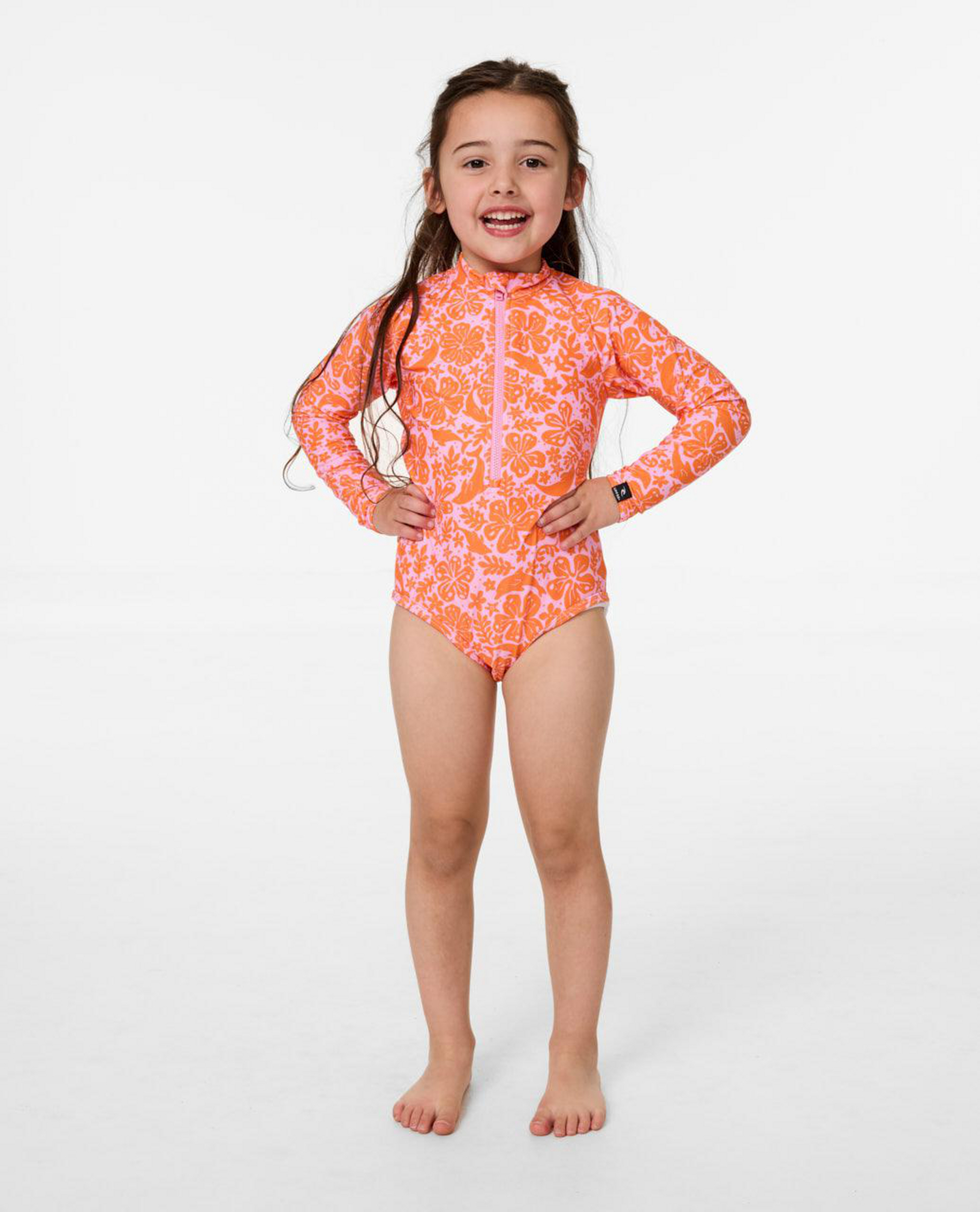 Toddlers' Sun and Swells Long Sleeve Surfsuit