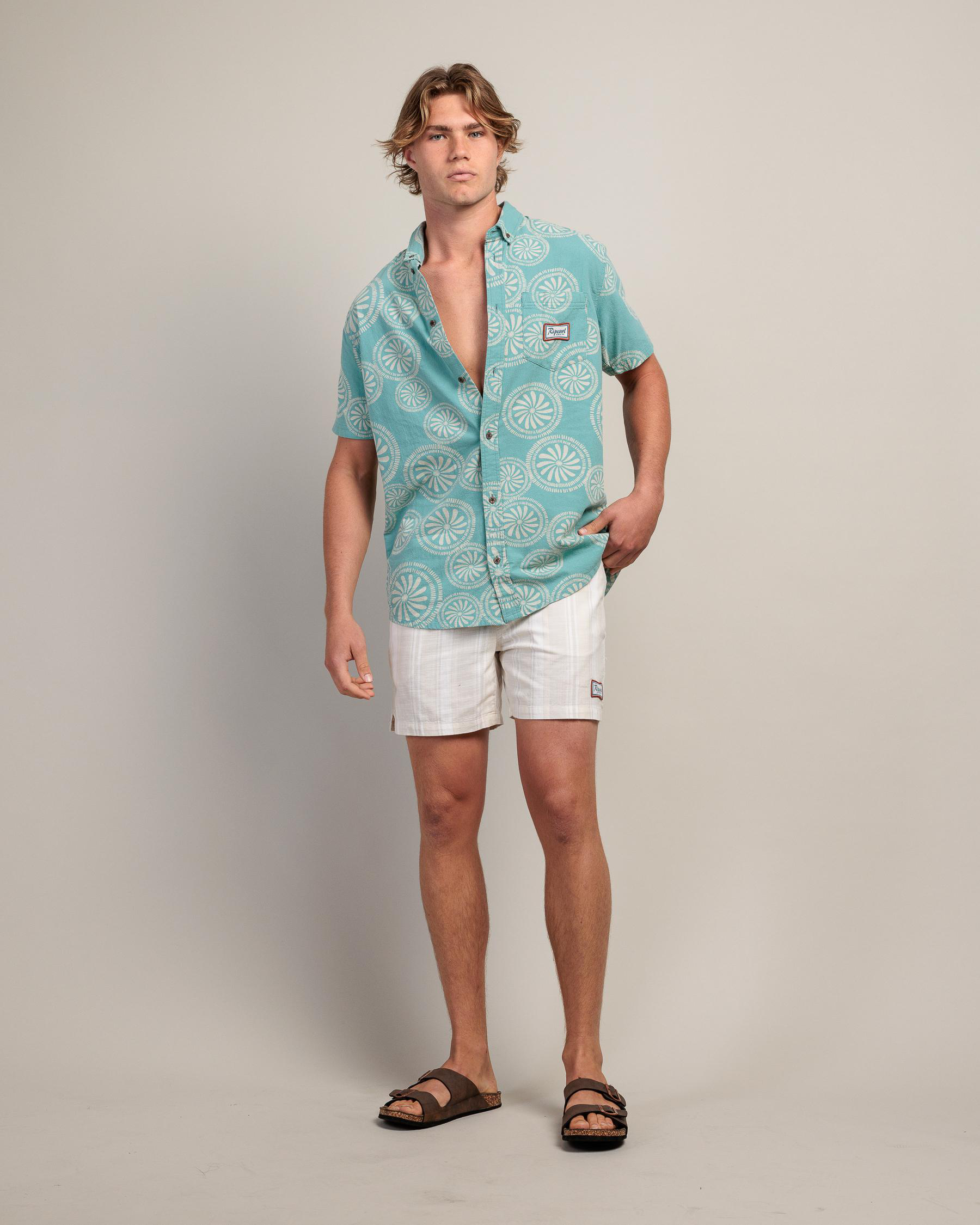 Mod Cali Stripe Volley Shorts