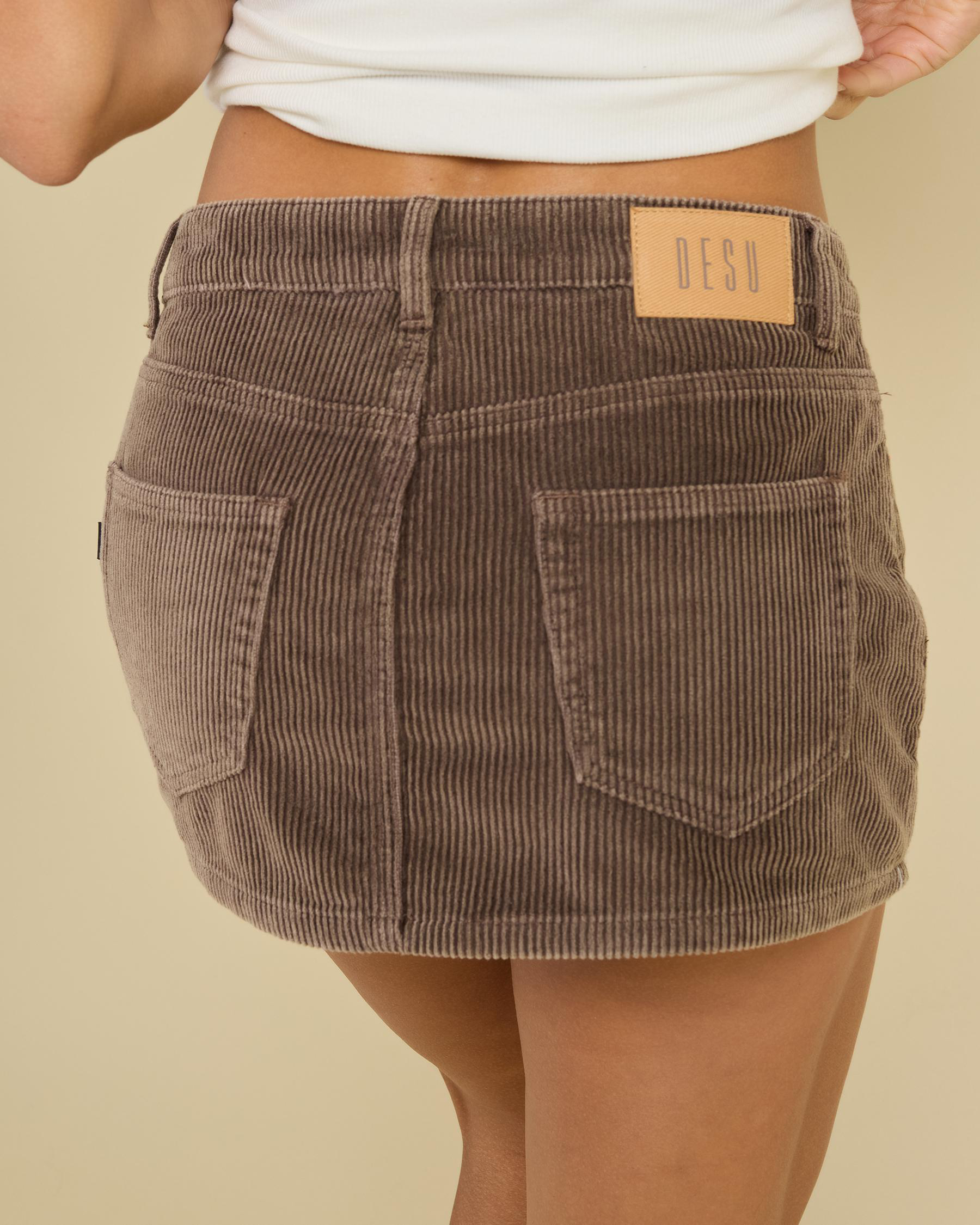 Echo Cord Skort