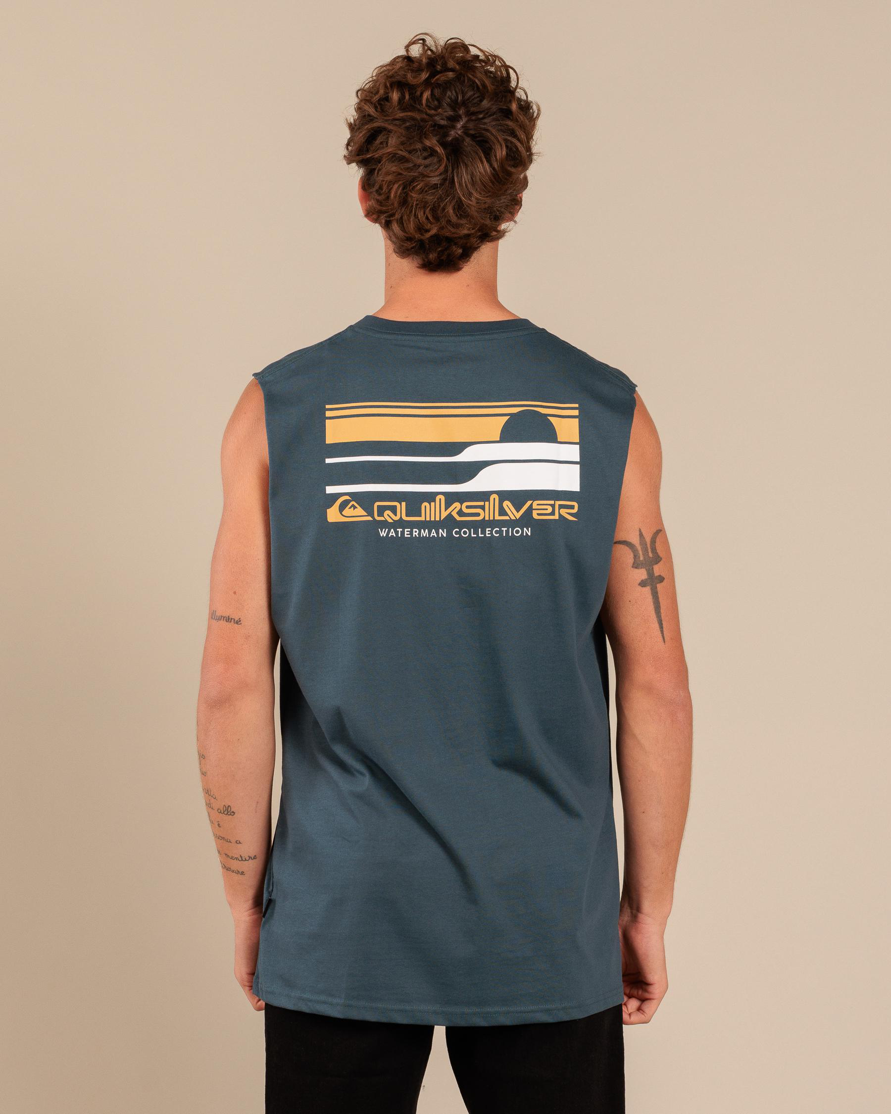 Stacked Horizon Muscle Tank