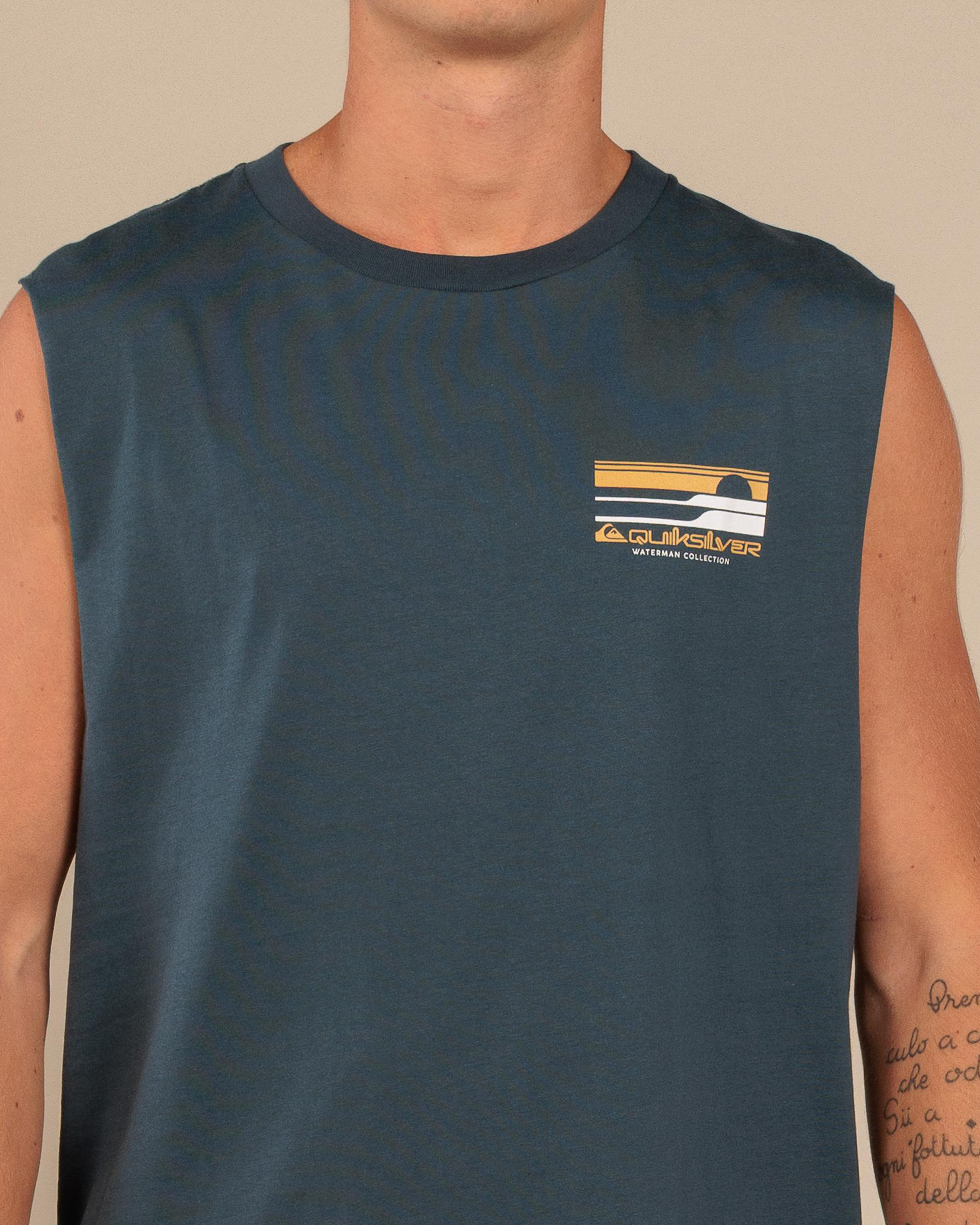 Stacked Horizon Muscle Tank