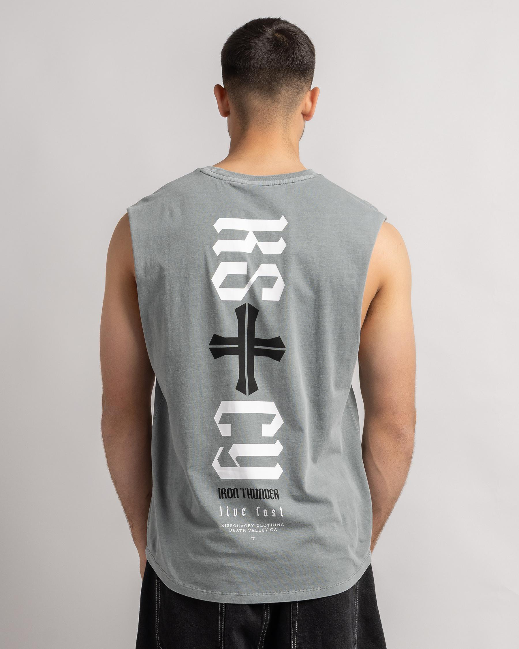 Rev Dual Curved Muscle Tank