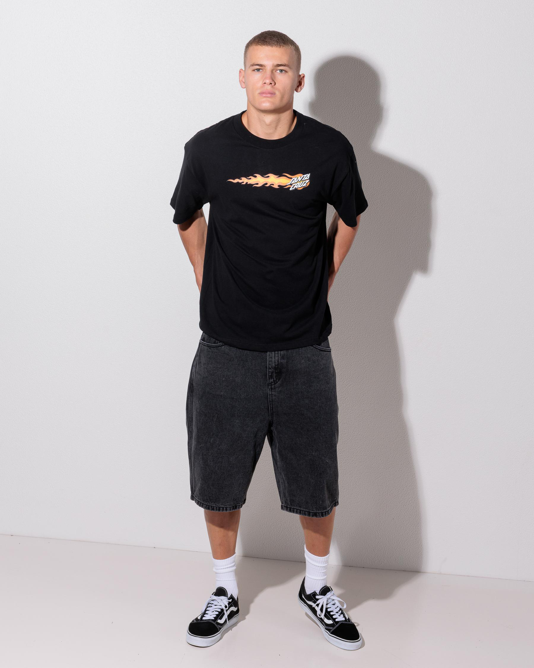 Flaming Dice Dot Flash T-Shirt