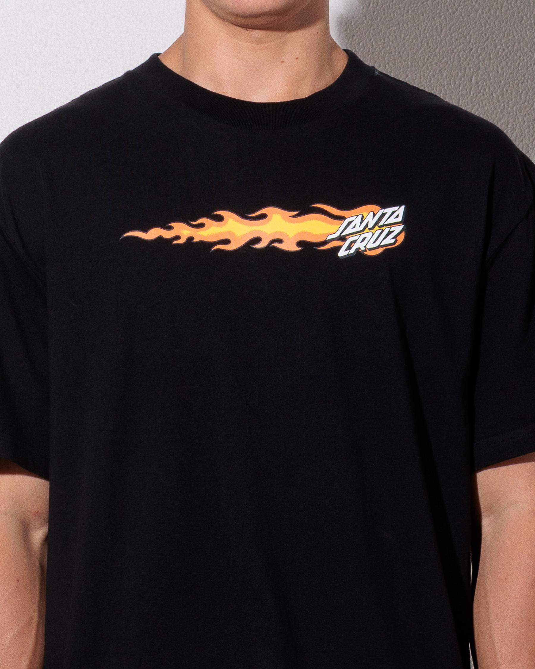 Flaming Dice Dot Flash T-Shirt