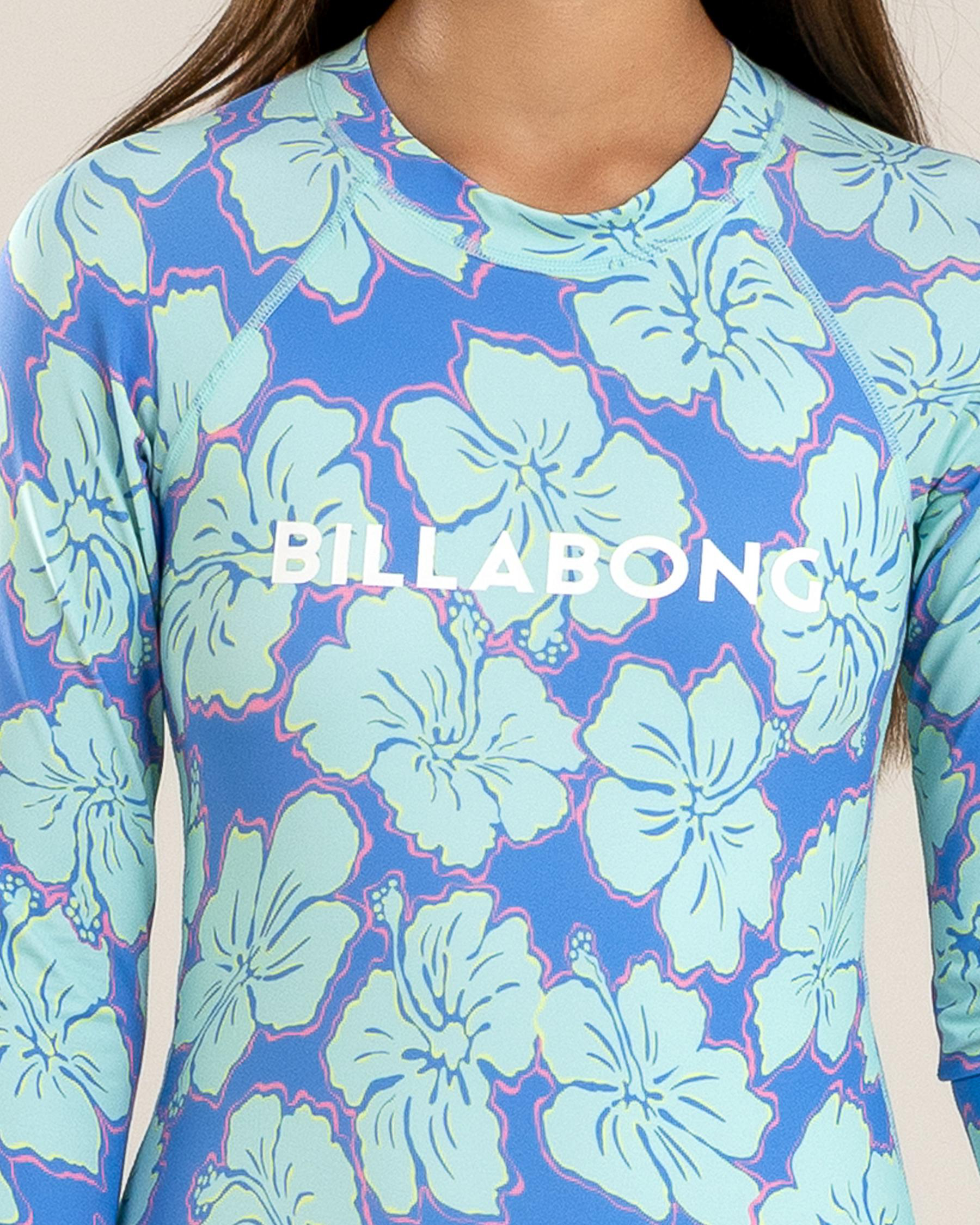 Happy Hibiscus Long Sleeve Surfsuit