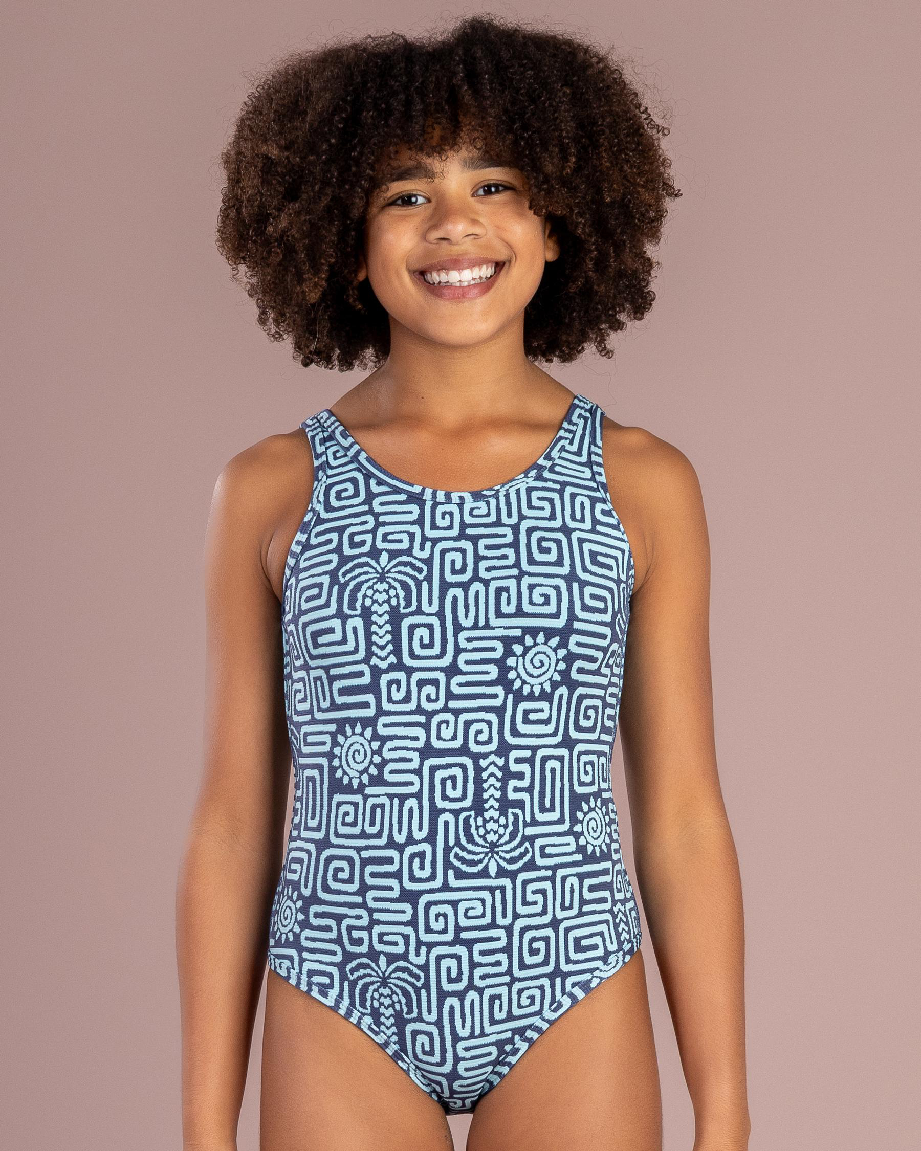 Sunset Luau One Piece Swimsuit