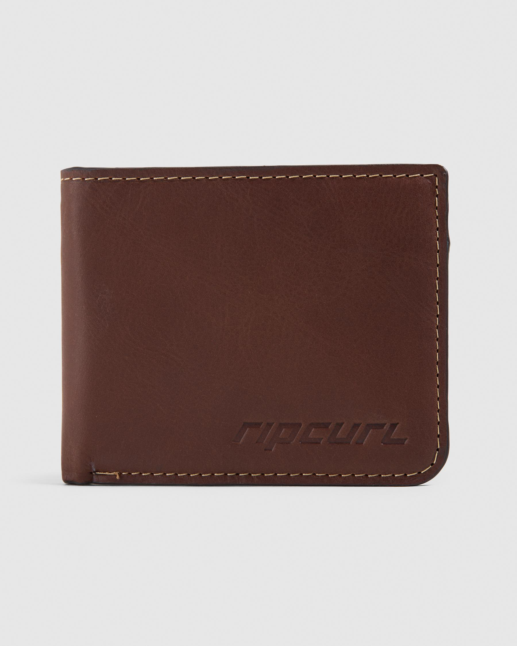 Dosed RFID Slim Leather Wallet