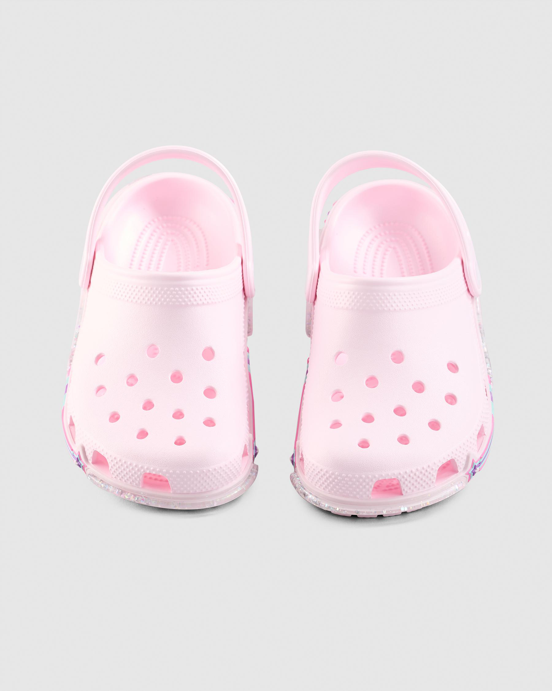 Kids' Classic Star Sparkle Clogs