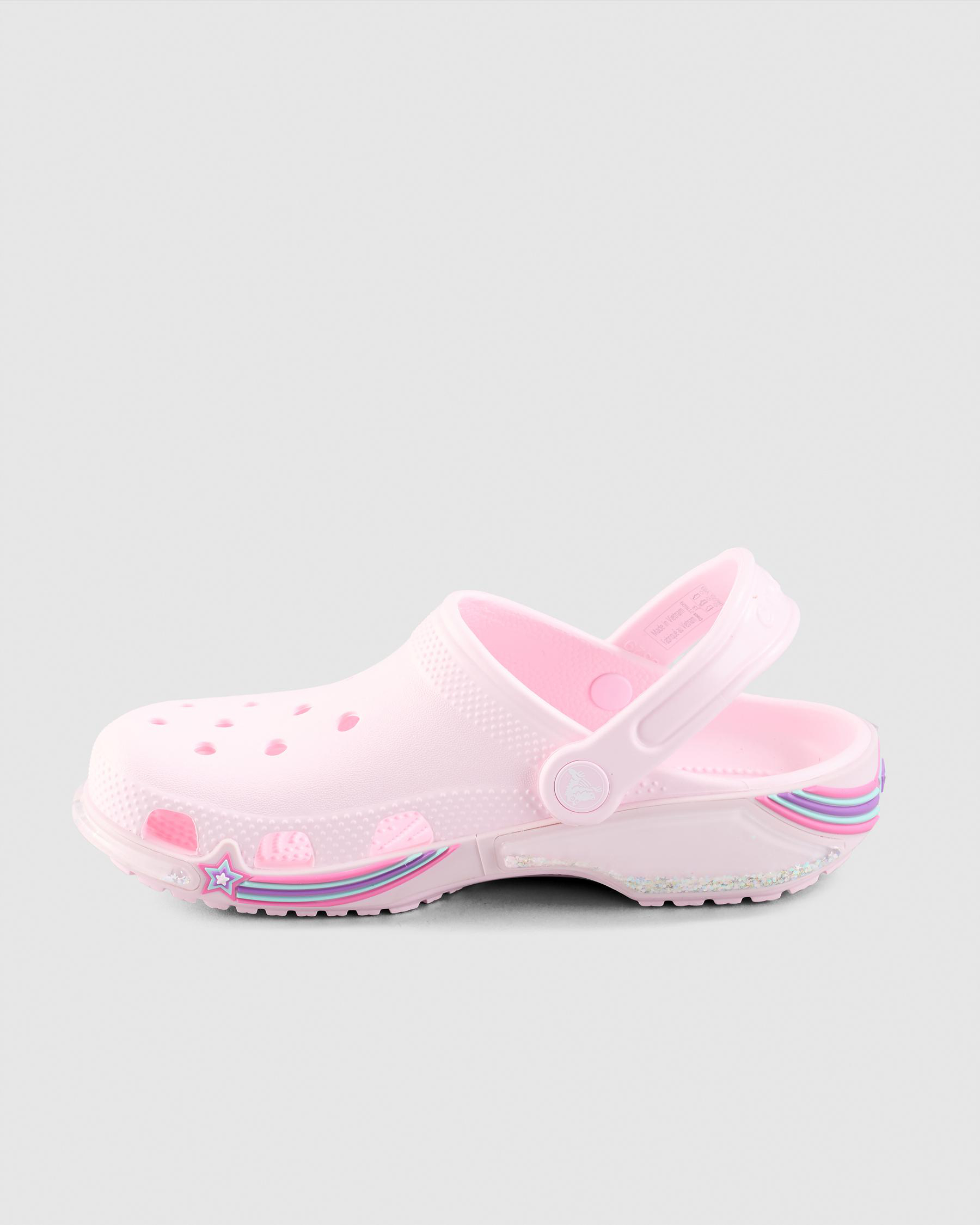 Kids' Classic Star Sparkle Clogs