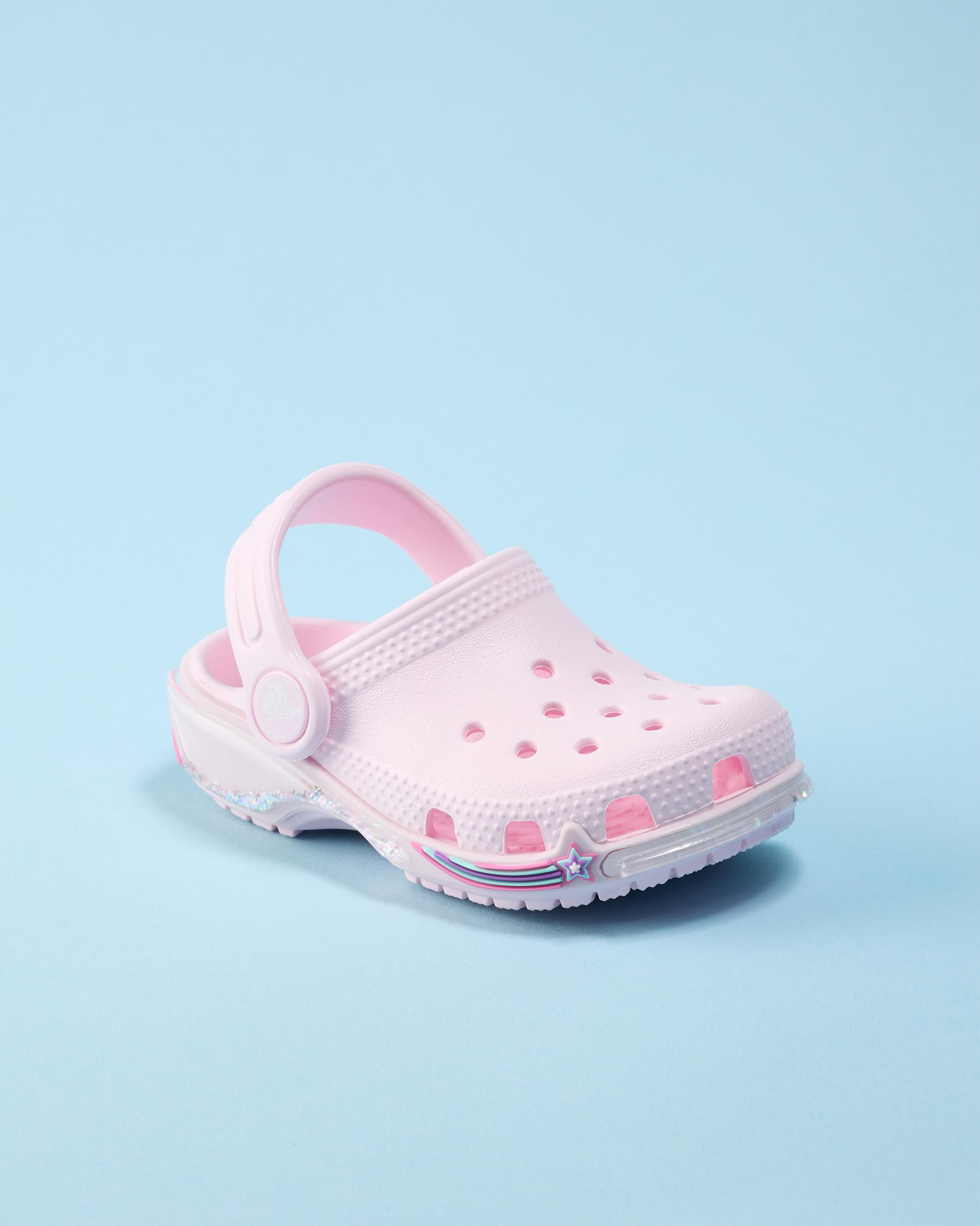 Toddlers' Classic Star Sparkle Clogs