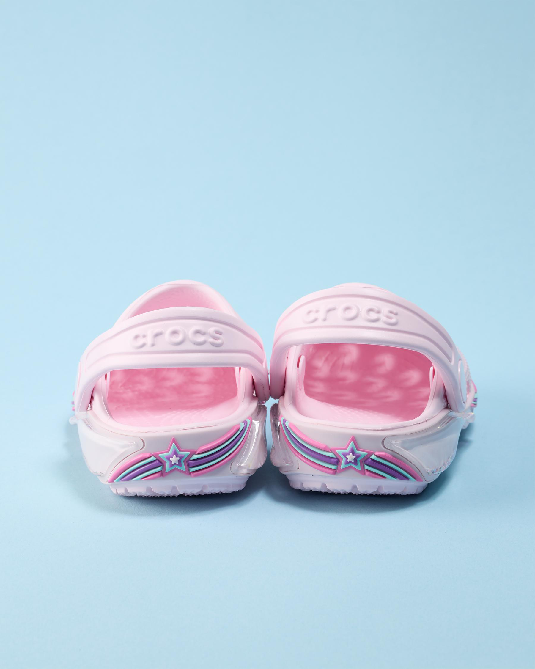 Toddlers' Classic Star Sparkle Clogs