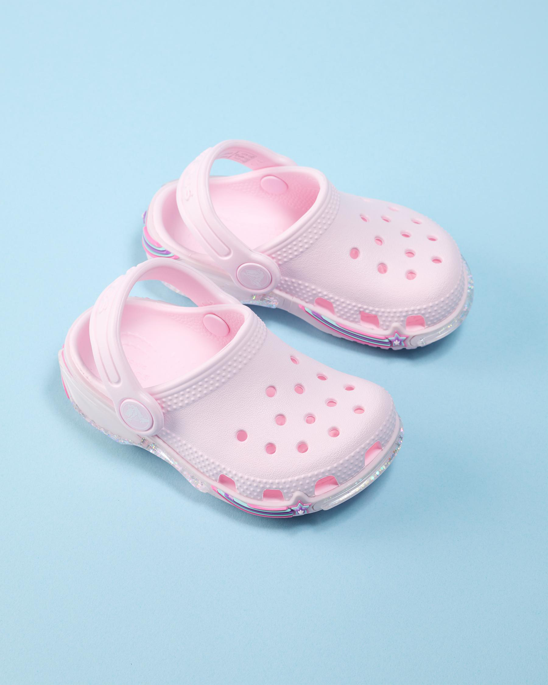 Toddlers' Classic Star Sparkle Clogs