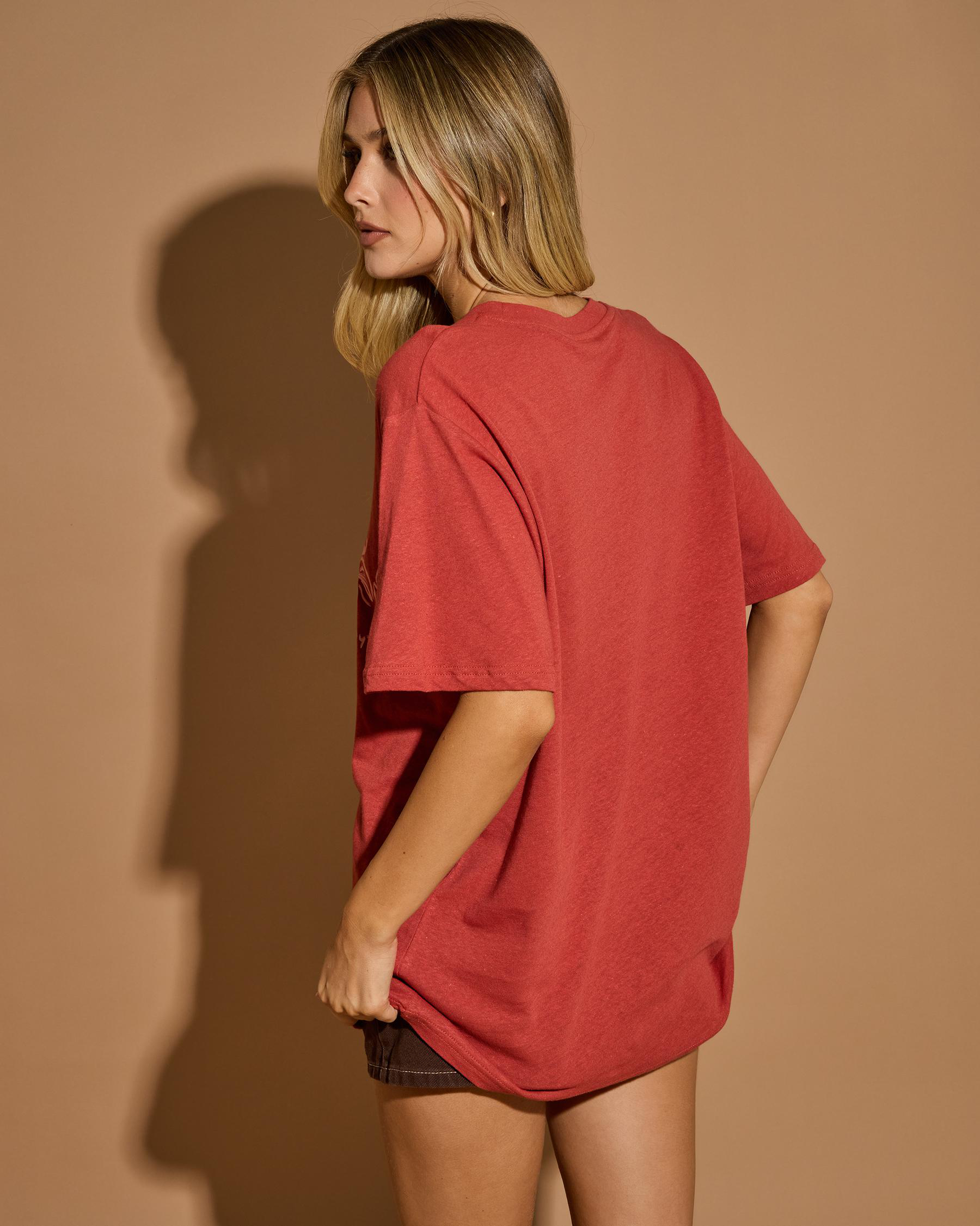 Hibiscus Oversized T-Shirt