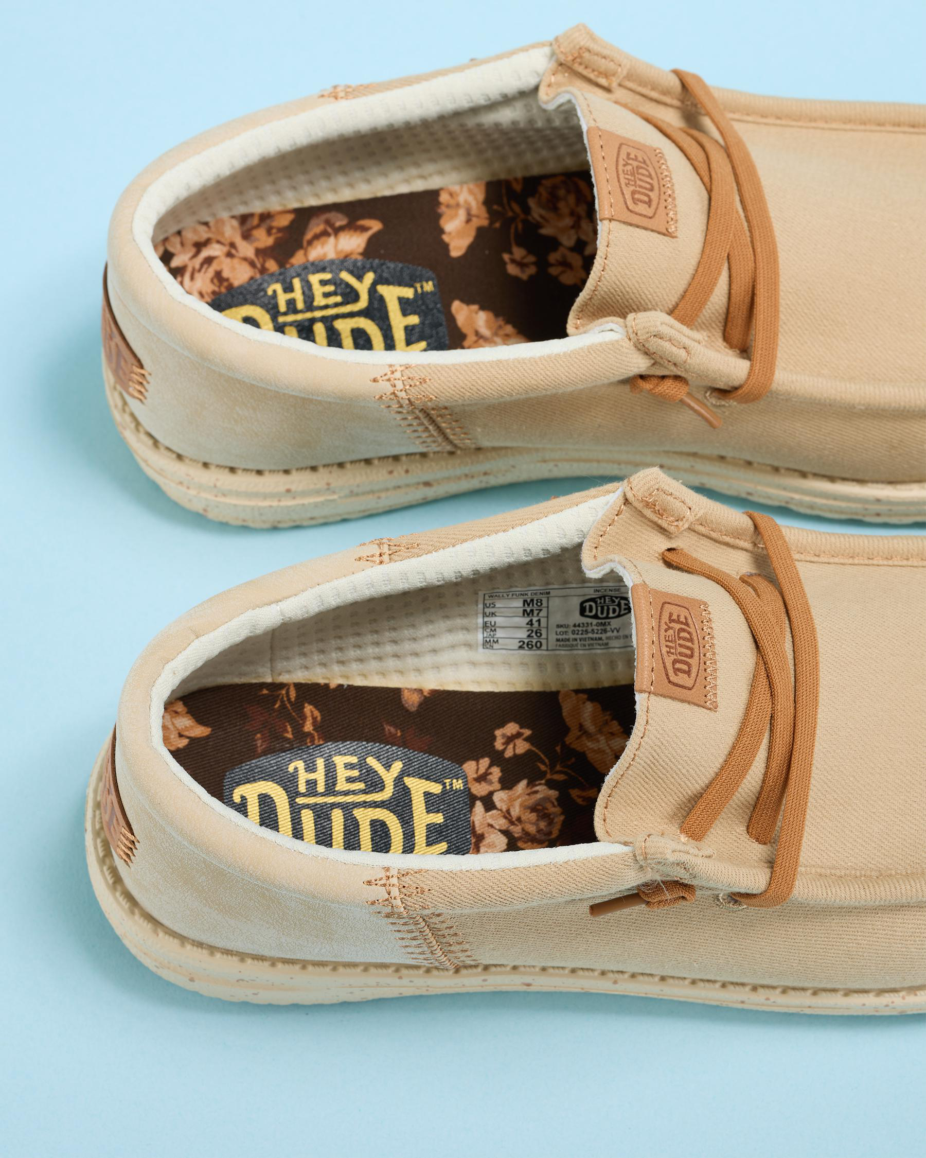 Wally Funk Denim Shoes