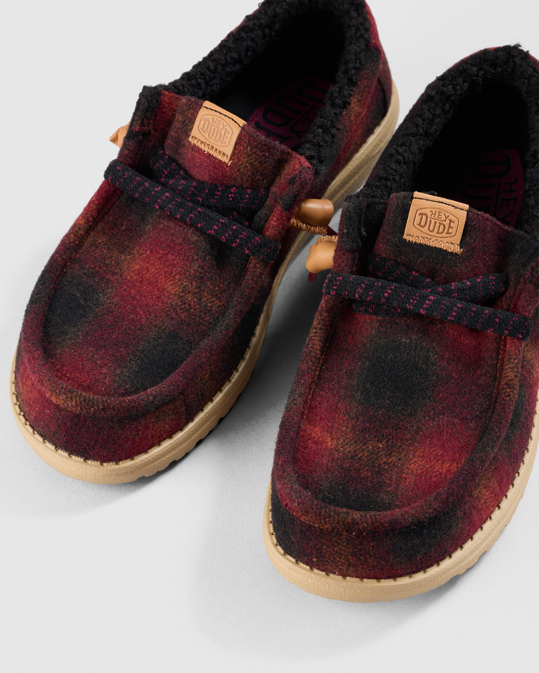 Wally Cozy Plaid Shoes