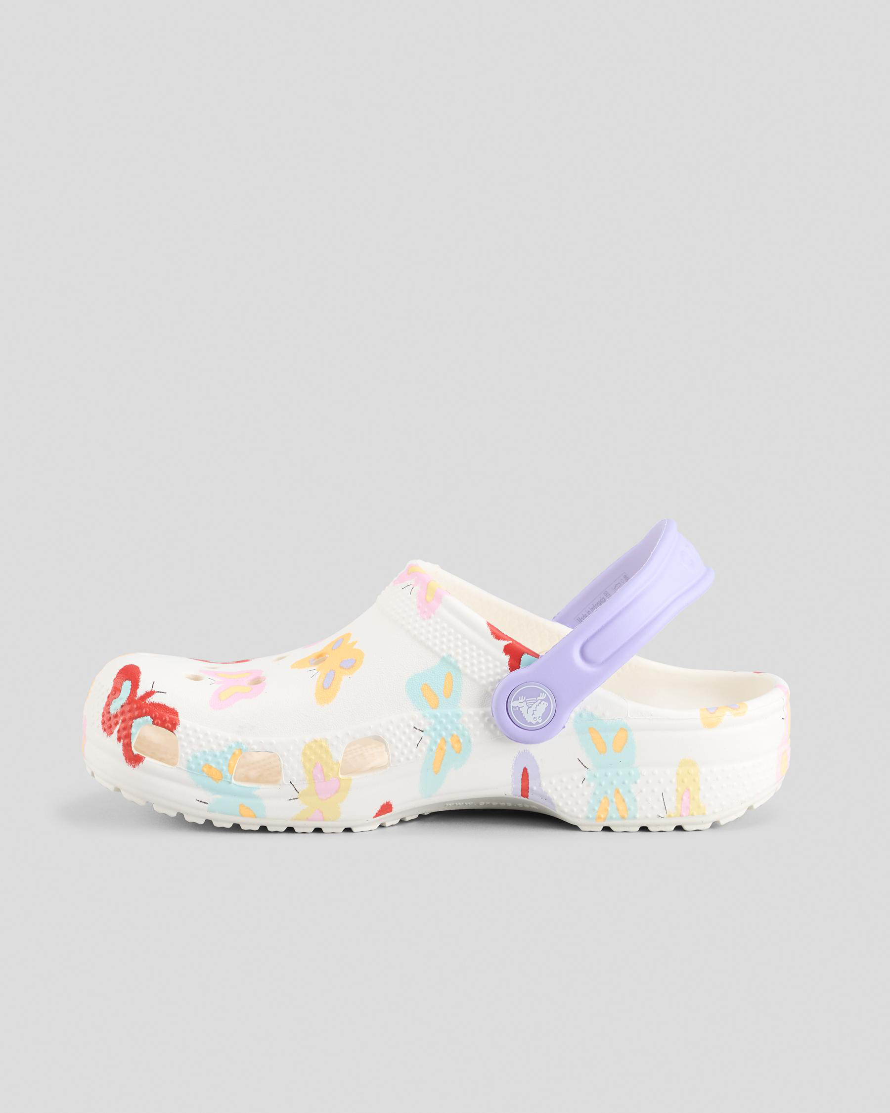 Kids' Classic Butterfly Graphic Clogs
