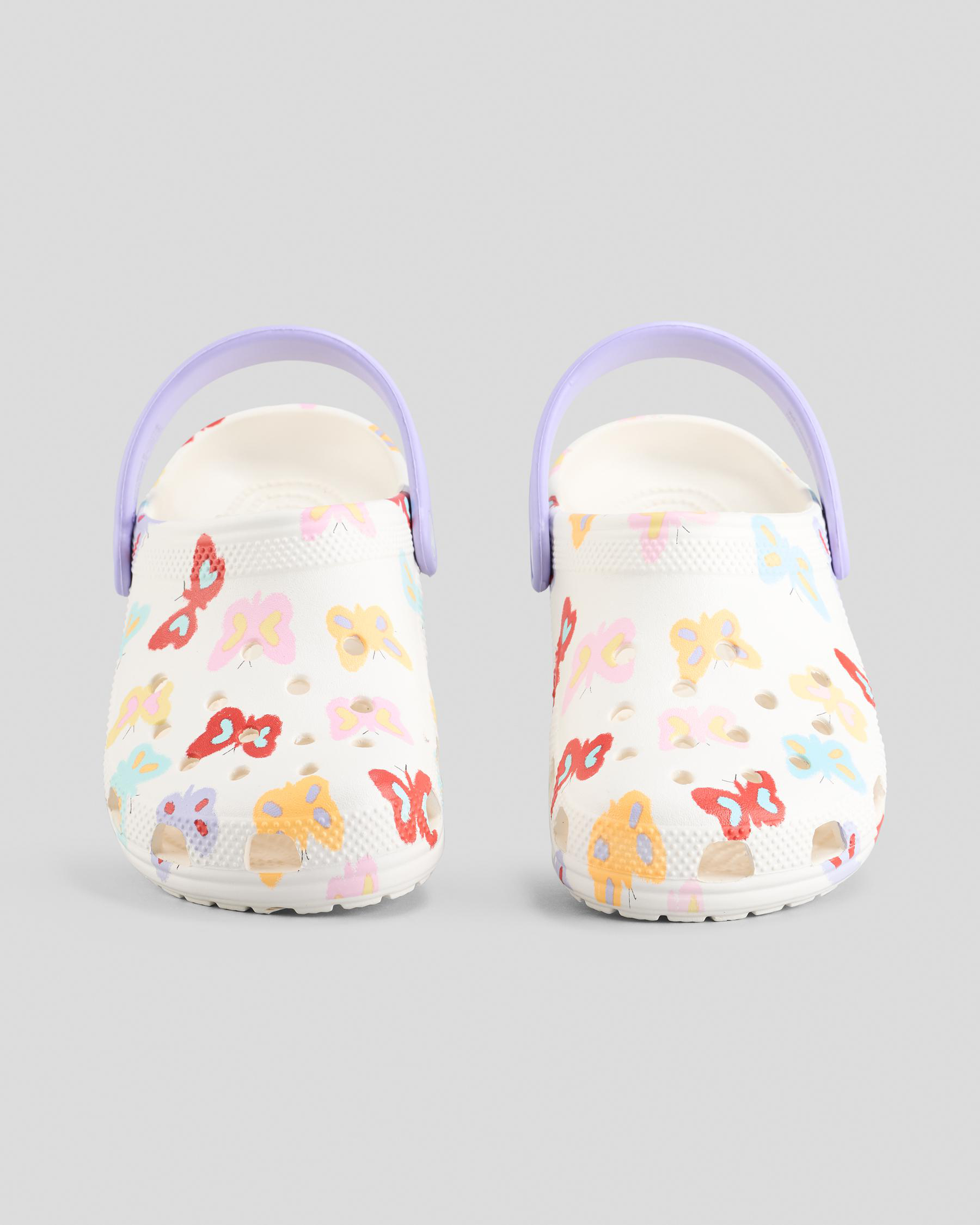 Kids' Classic Butterfly Graphic Clogs