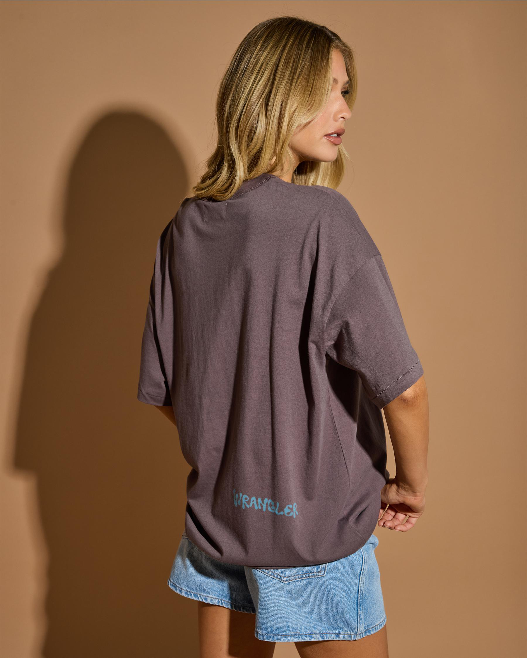 Floral Fade Boxy Slouch T-Shirt