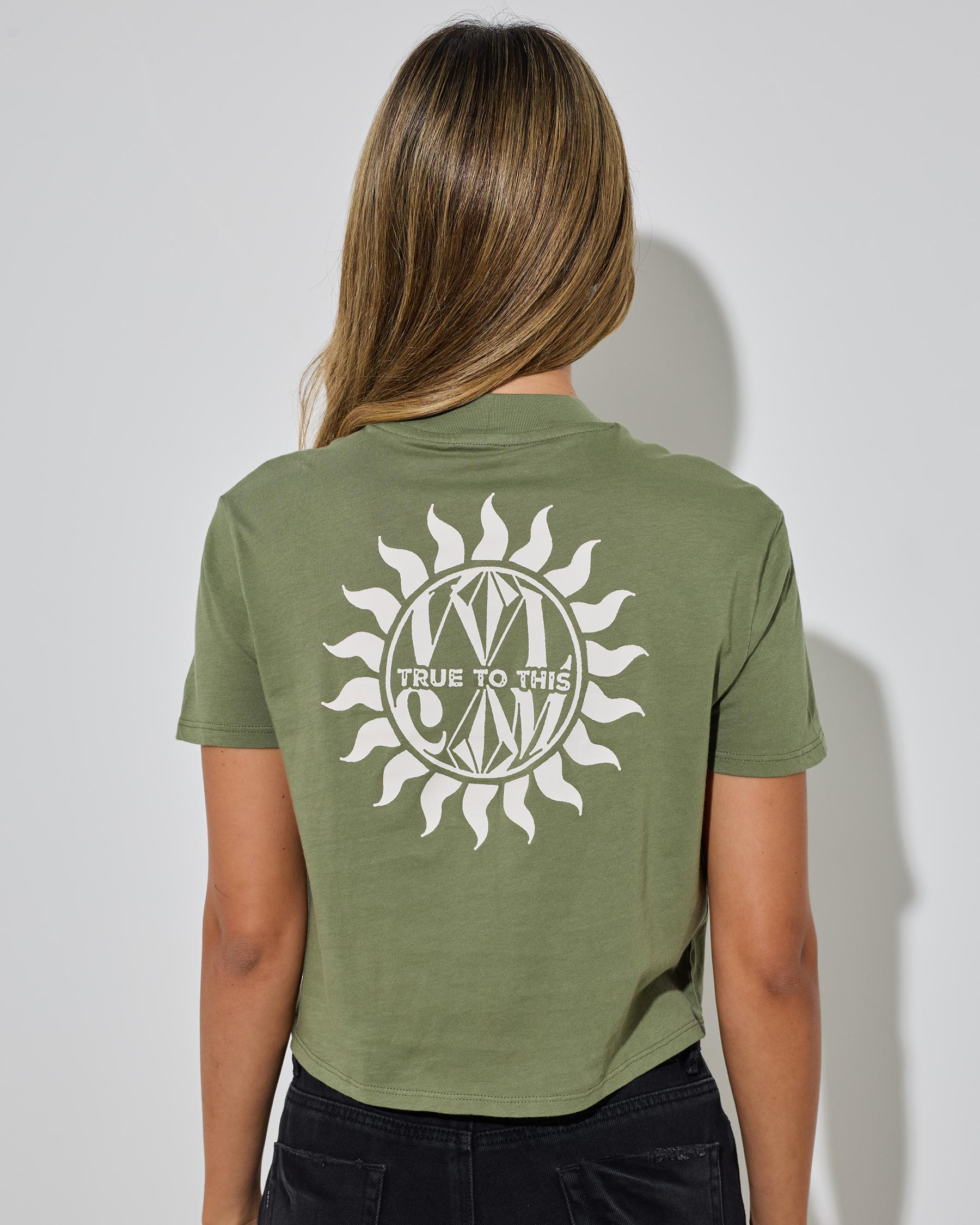 Dial Cropped T-Shirt