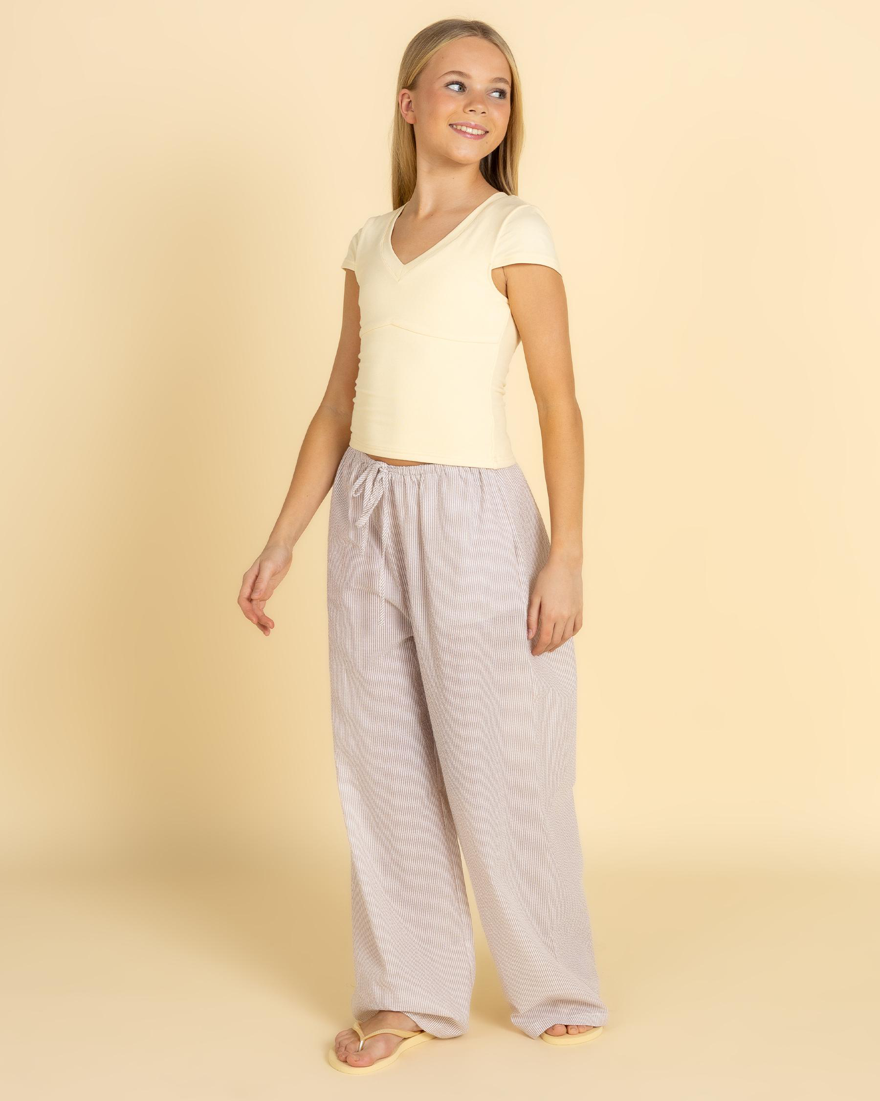 Indie Basic V Neck Top