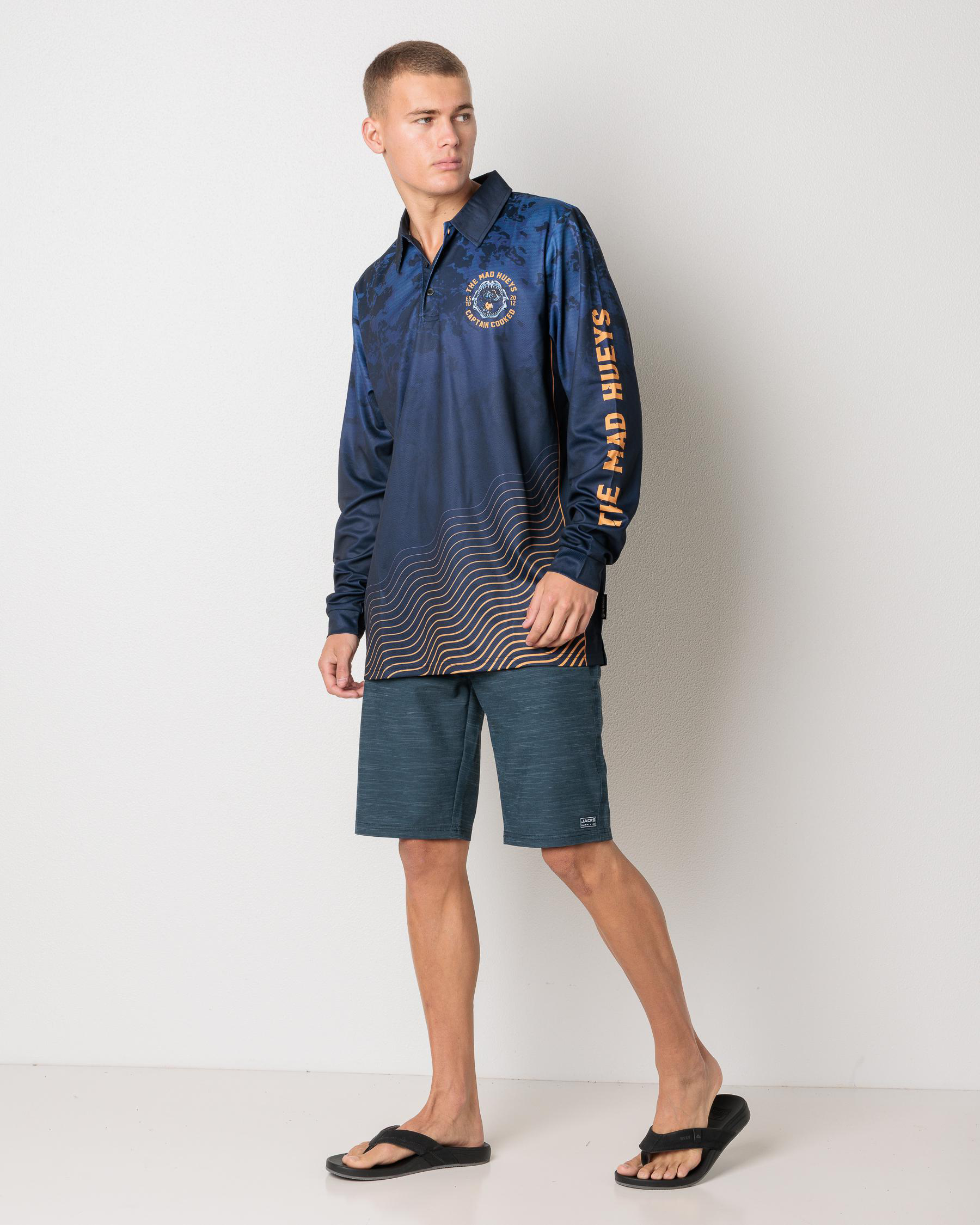 Captain Cooked Jaws Fishing Shirt