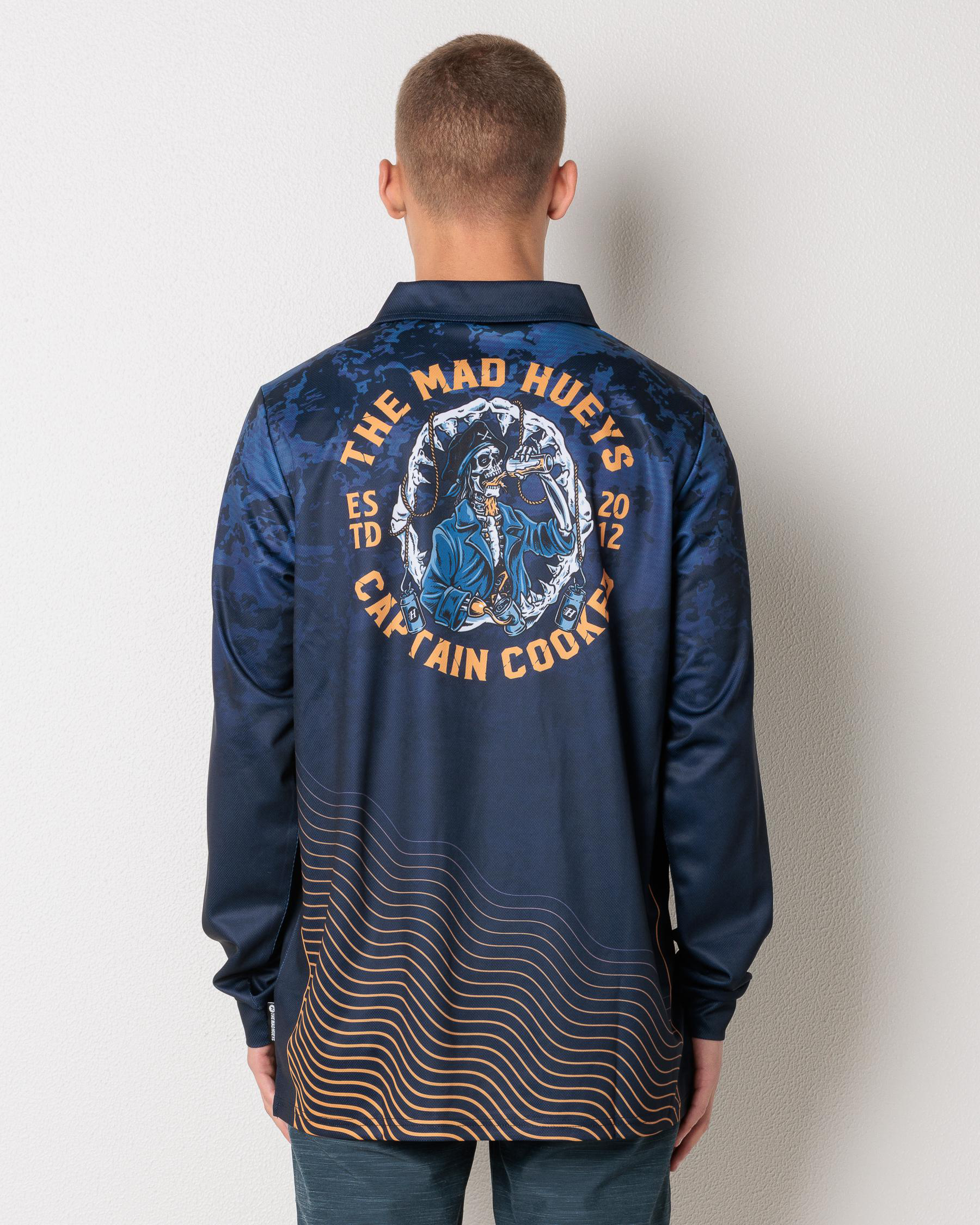 Captain Cooked Jaws Fishing Shirt