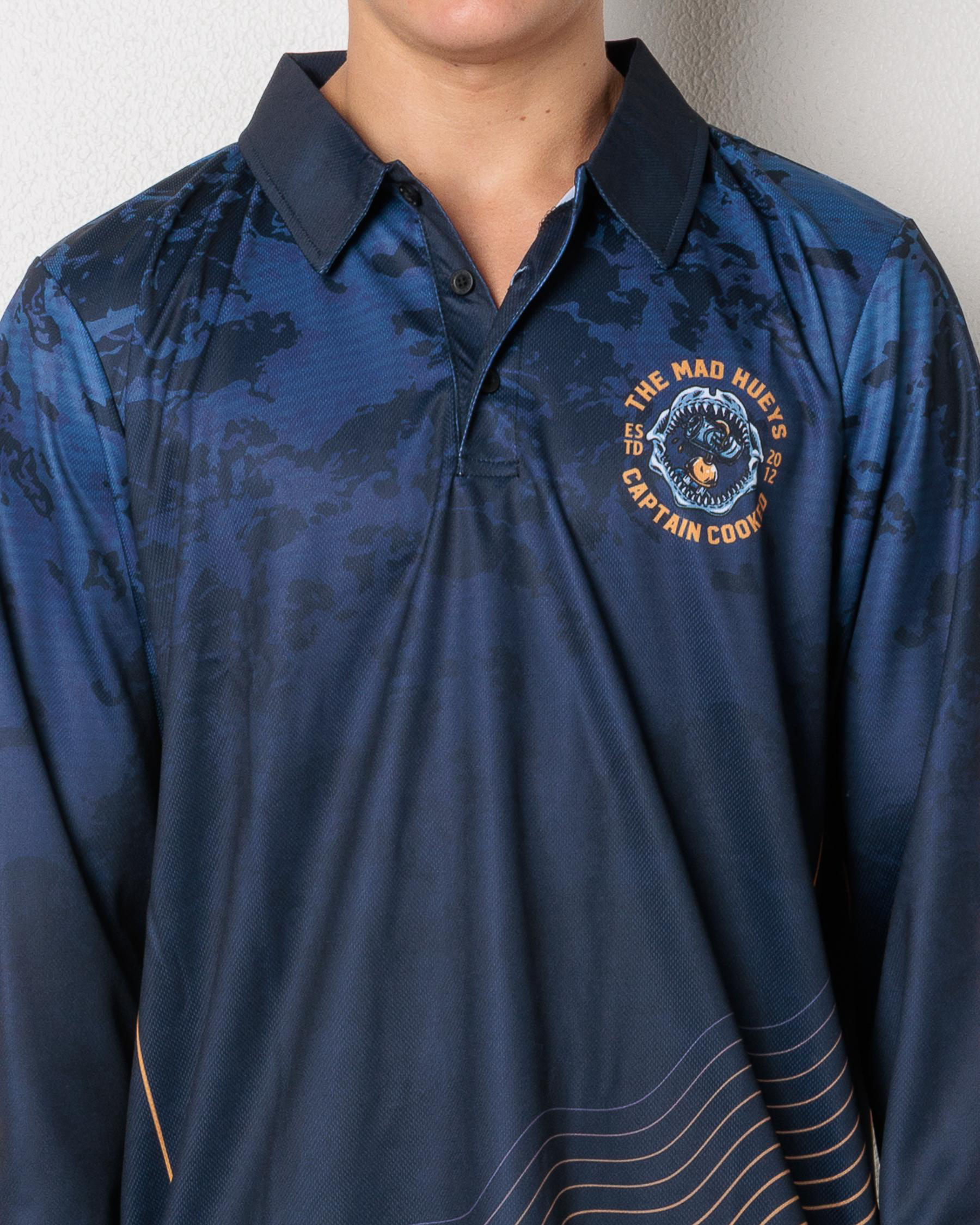 Captain Cooked Jaws Fishing Shirt