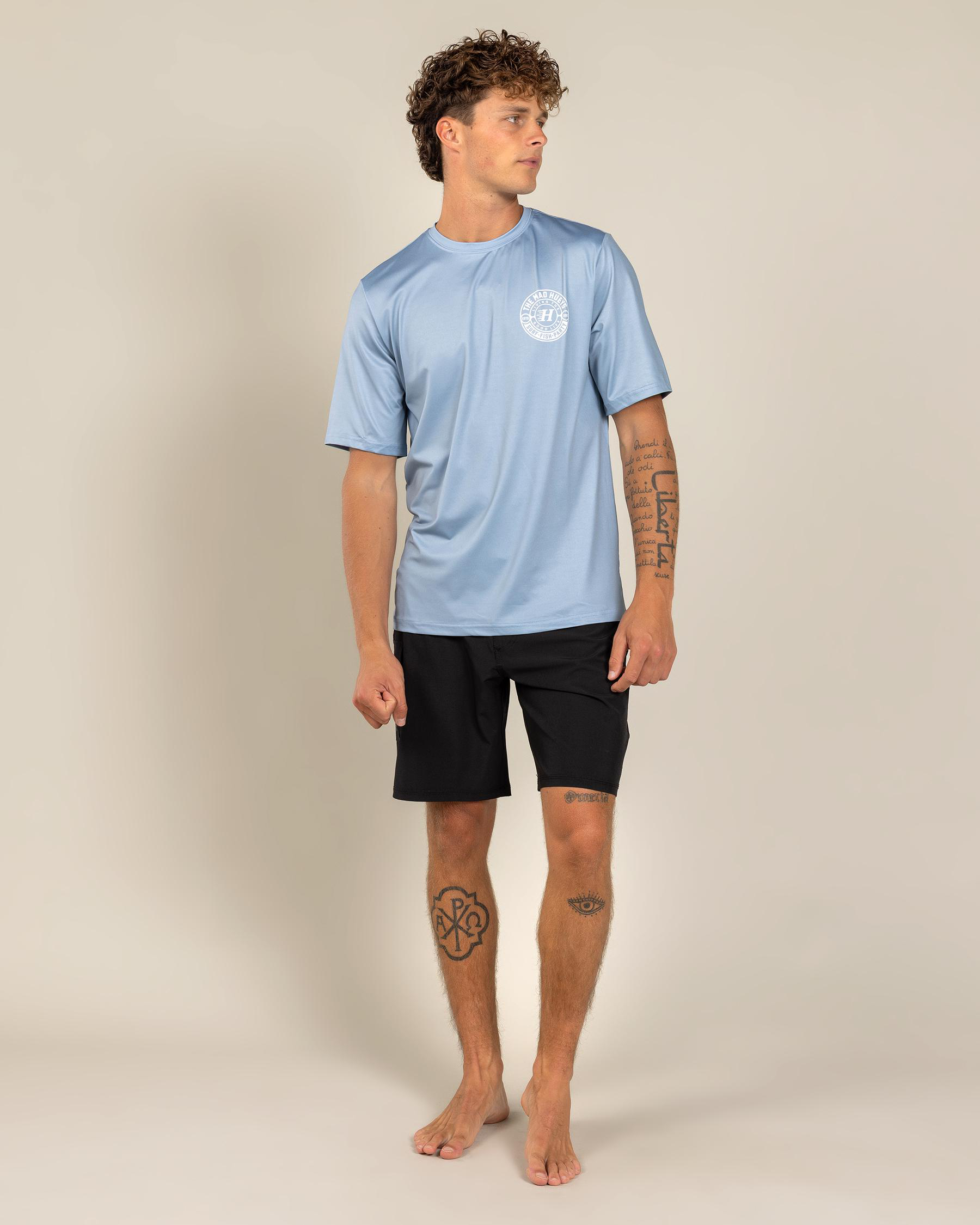 Hueys Good Life Short Sleeve Surf T-Shirt