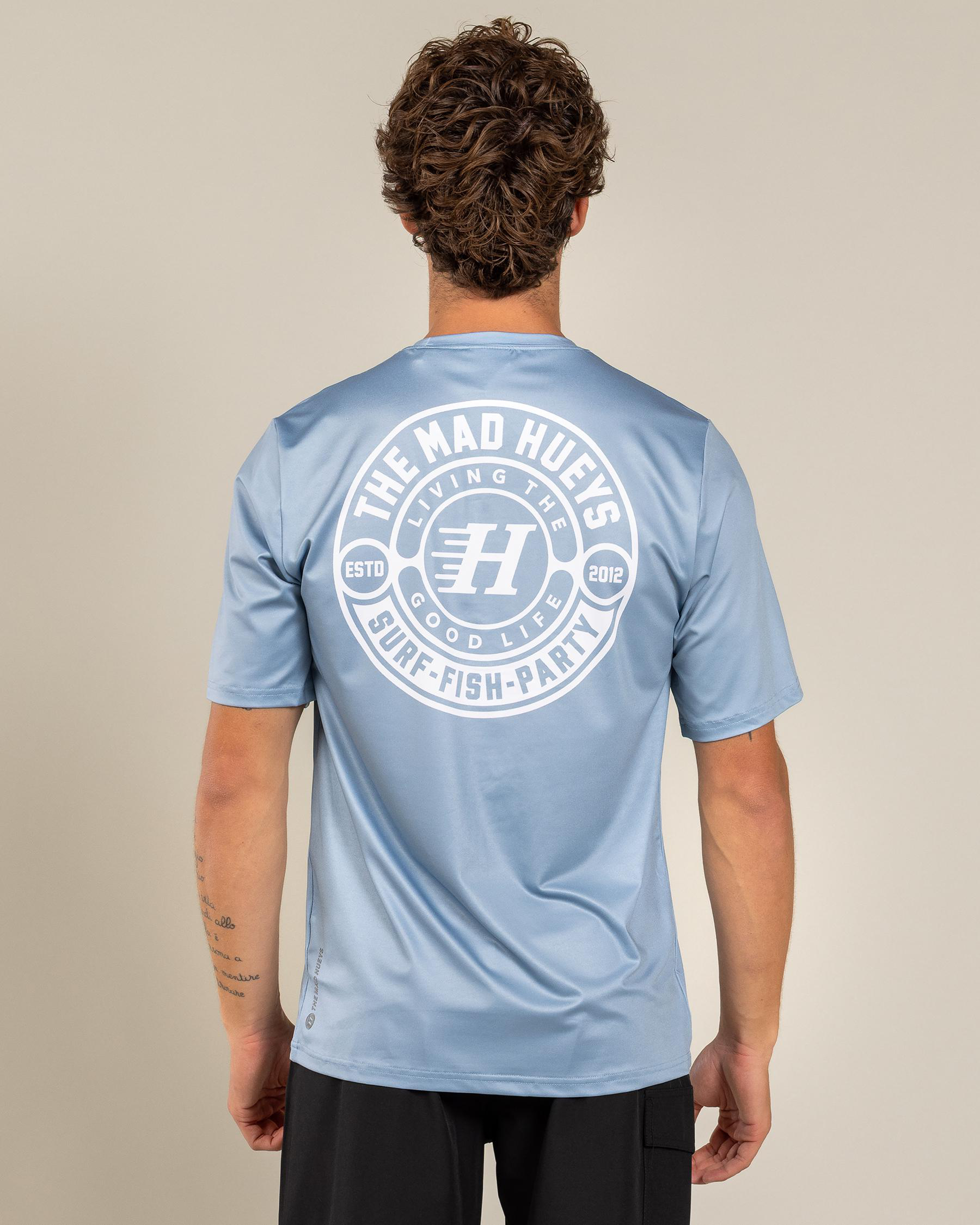 Hueys Good Life Short Sleeve Surf T-Shirt