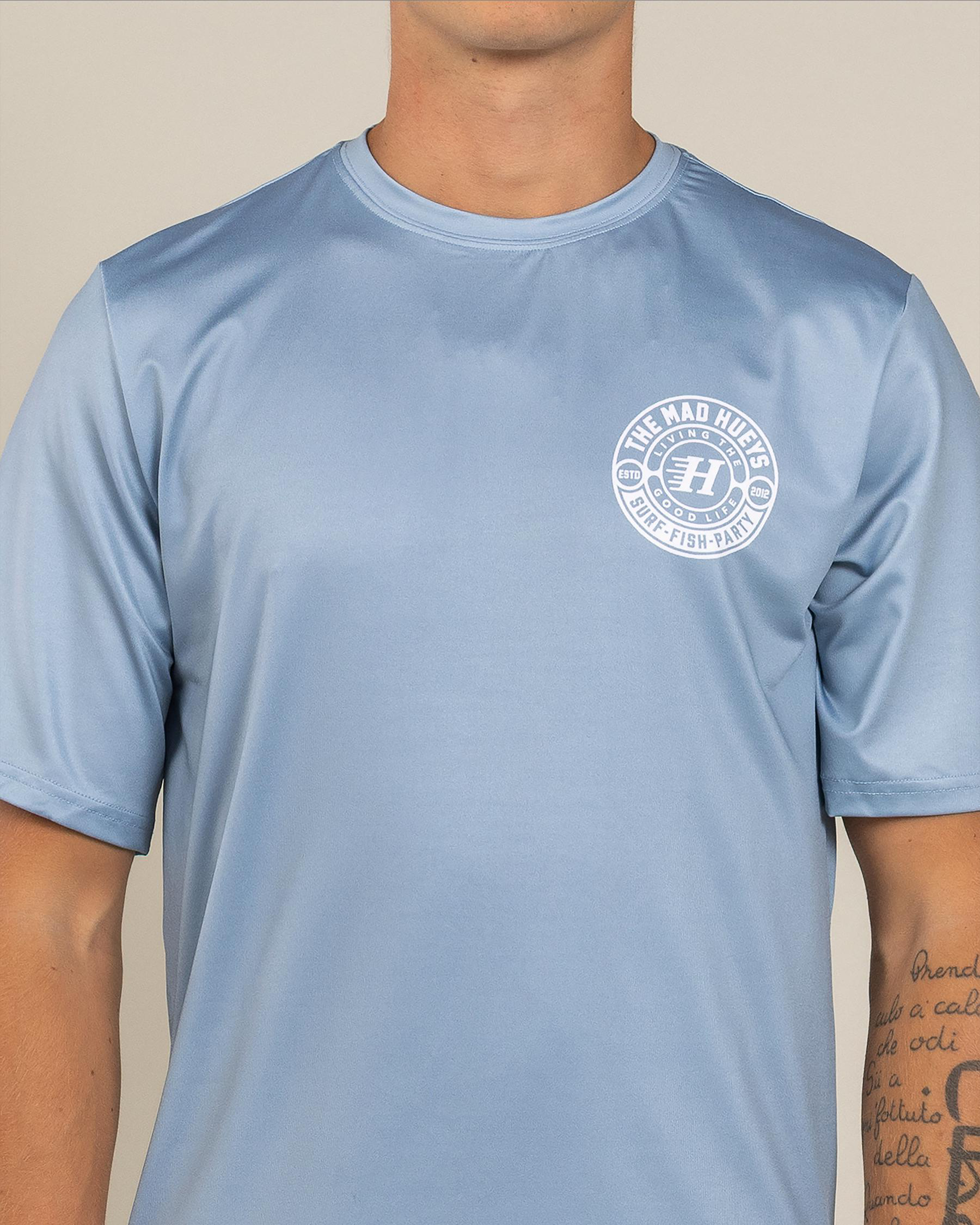 Hueys Good Life Short Sleeve Surf T-Shirt