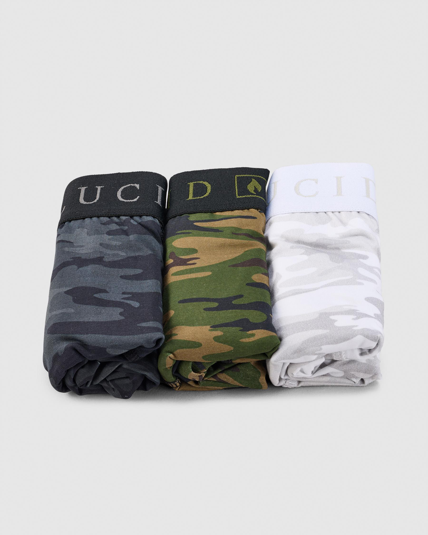 Camouflaged Fitted Boxer Shorts