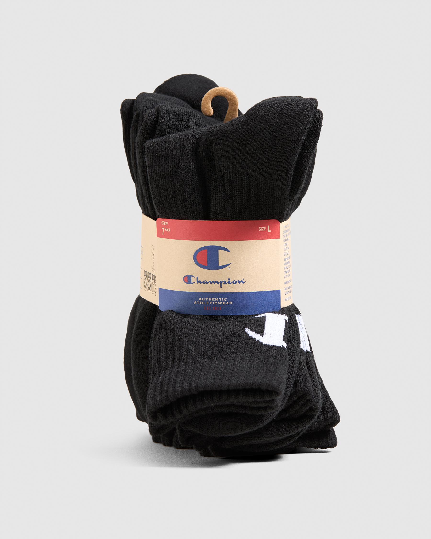 Sport C Logo Crew Socks 7 Pack