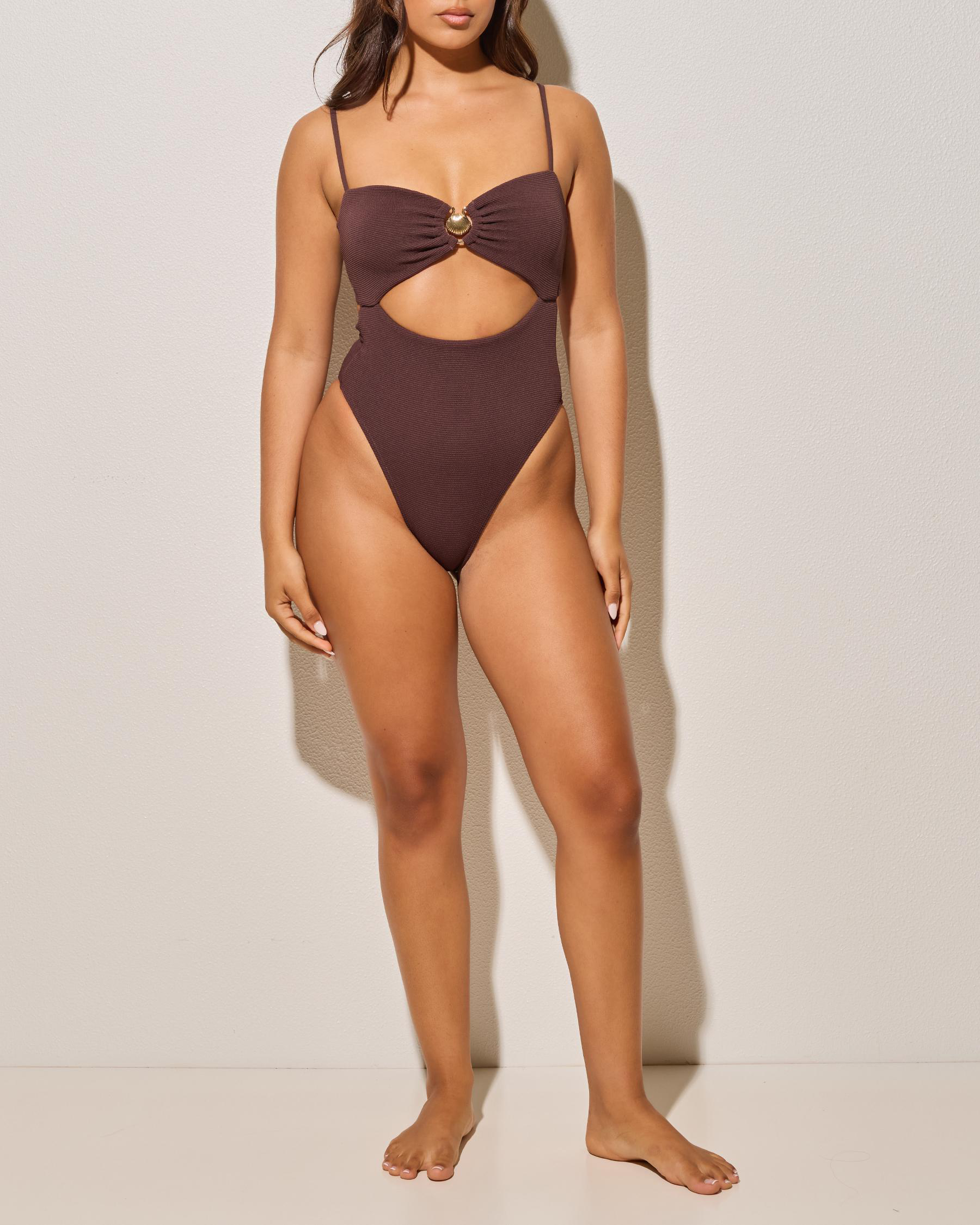 Shell One Piece Swimsuit
