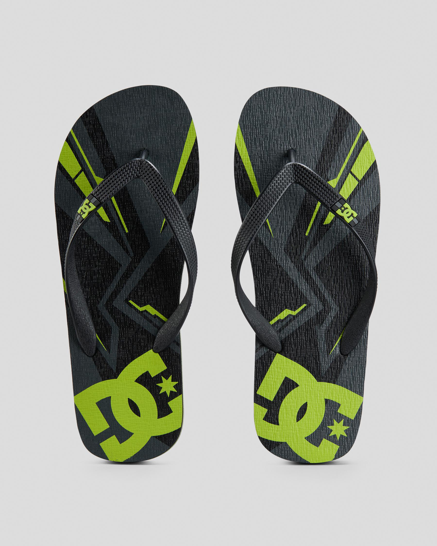 Spray Graffik Thongs Shoes