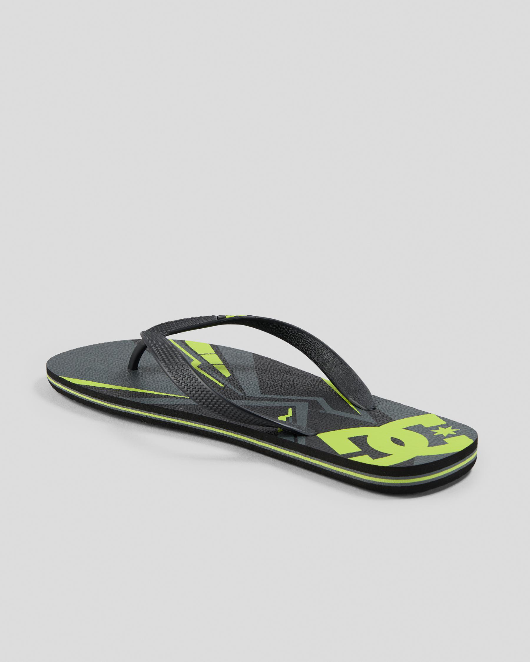 Spray Graffik Thongs Shoes