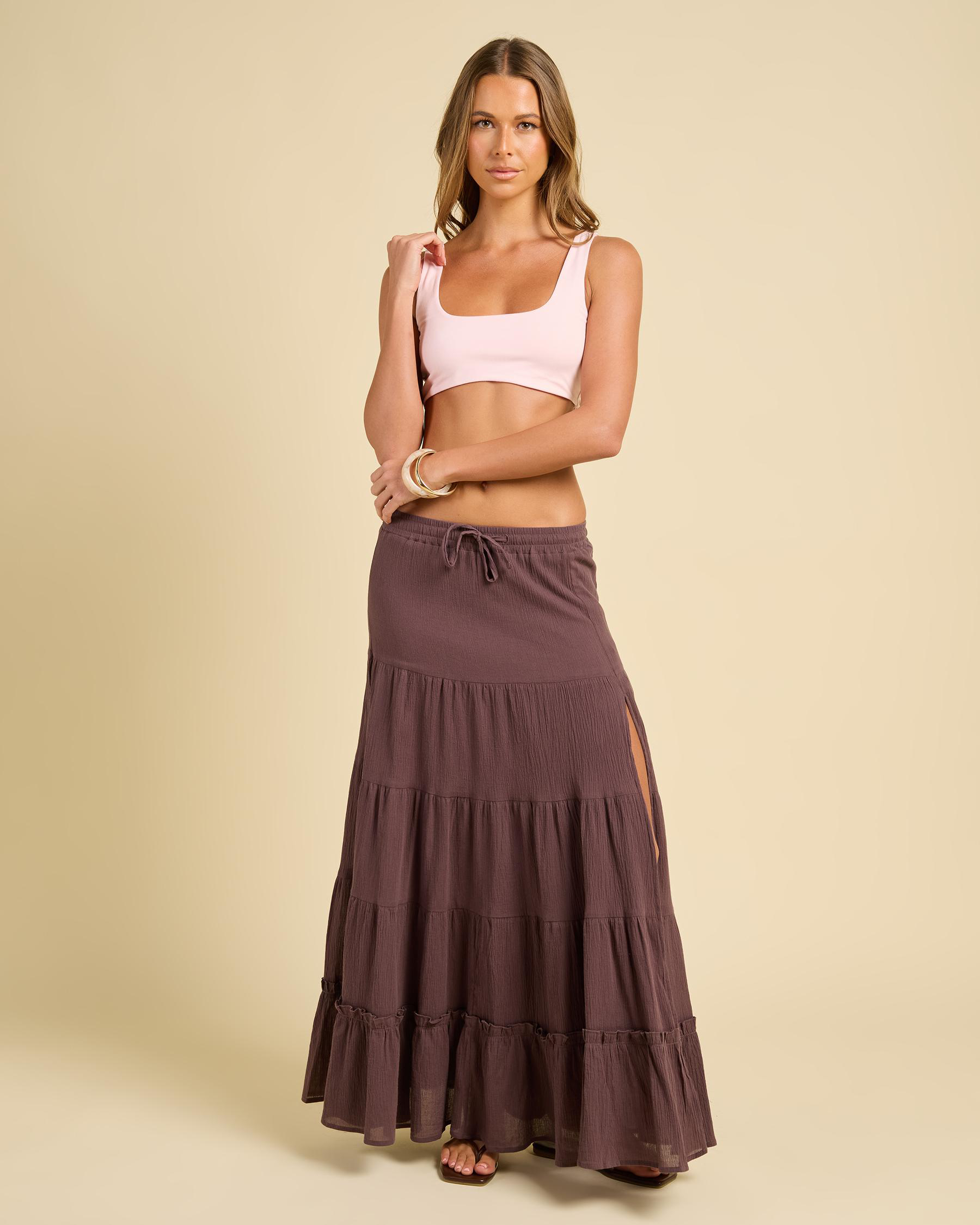 Super Soft Square Neck Crop Top